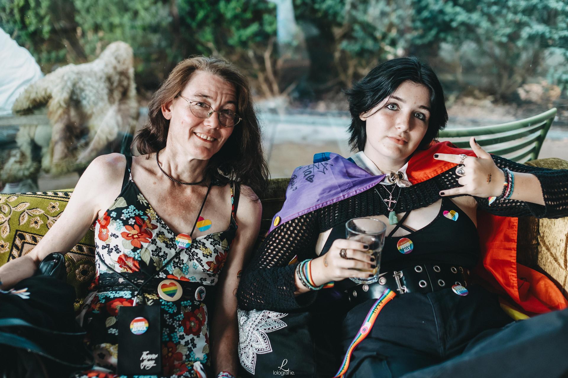 Die Bilder von der Afterparty des CSD's in Amberg 2023 aus dem Beanery.  (Bild: Leonie Hartung)