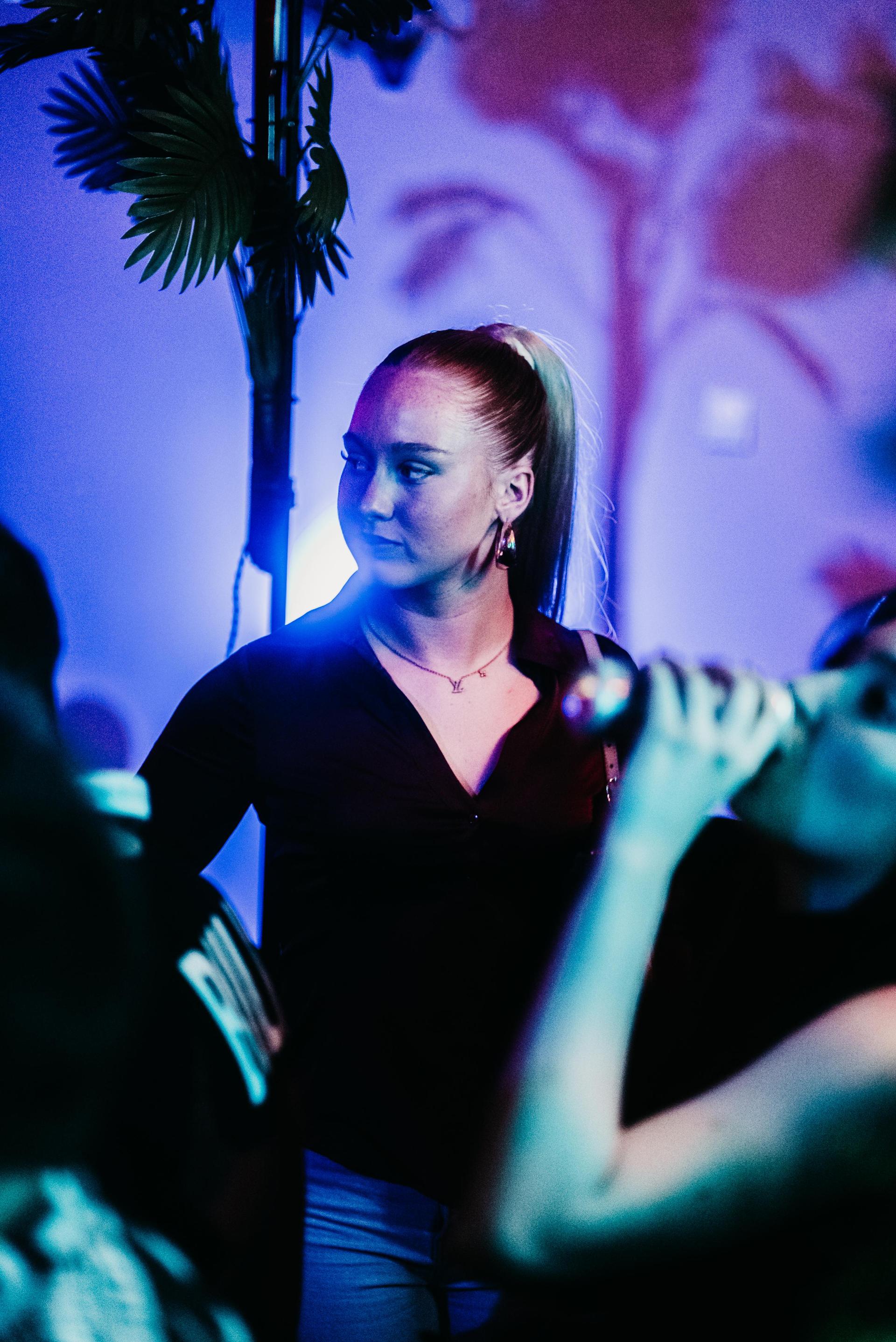 Im Casino Saal sorgte DJane Lil Ma für gute Stimmung. (Bild: Mario Donhauser)