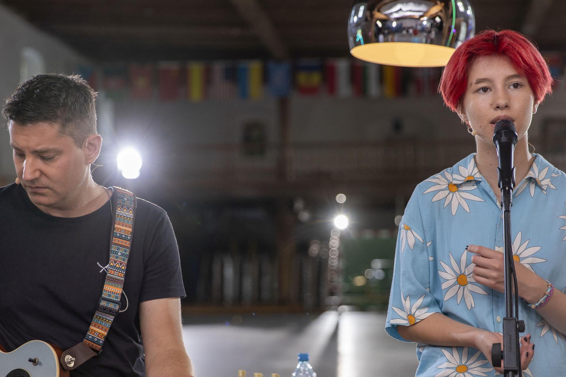 Paula Zaindl aus Burglengenfeld feiert aktuell Erfolge im Fernsehen. (Bild: Eric Balzer/ZDF)