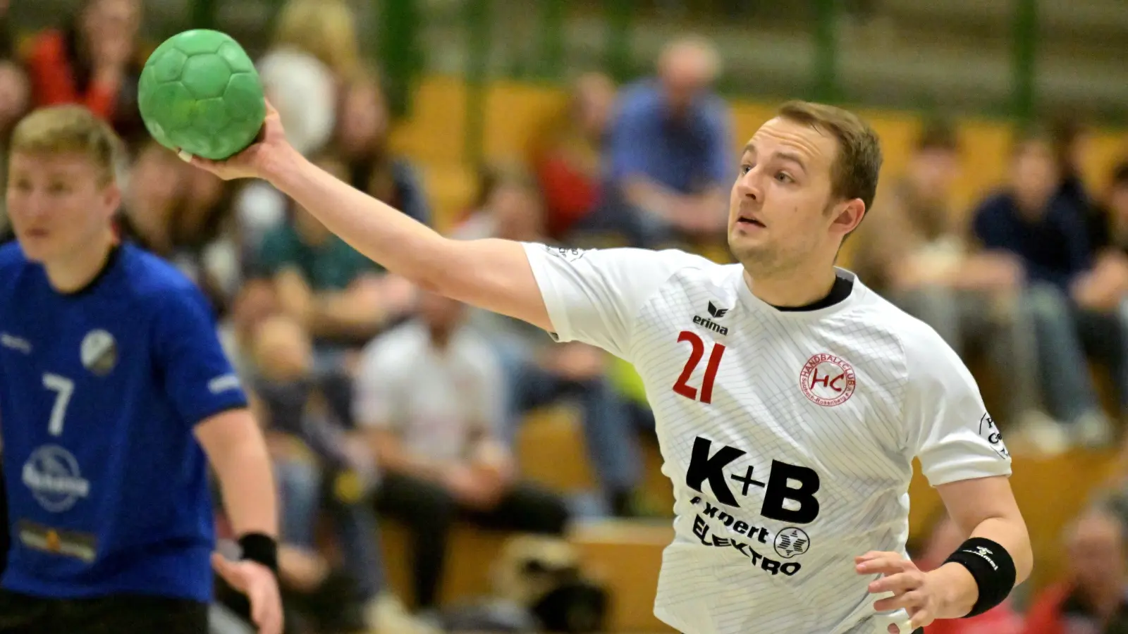 Daniel Luber fehlt den Sulzbacher Handballern in Forchheim. (Bild: Hubert Ziegler)