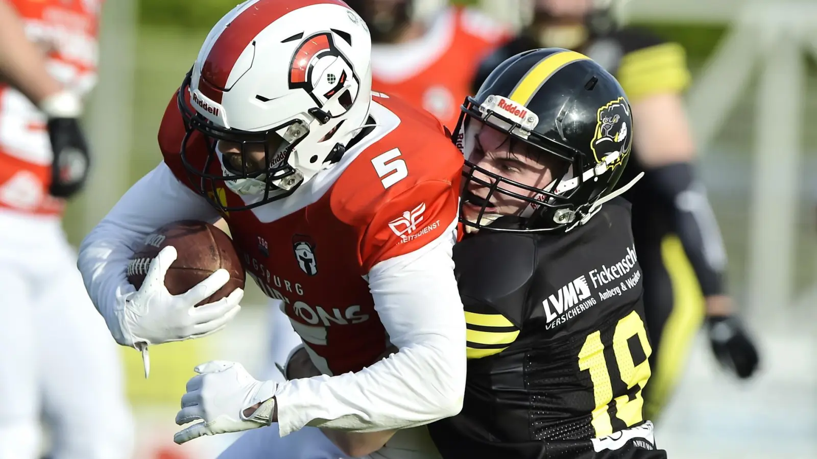 Die Mad Bulldogs empfangen am Sonntag um 15 Uhr die Neu-Ulm Spartans. (Bild: Hubert Ziegler)