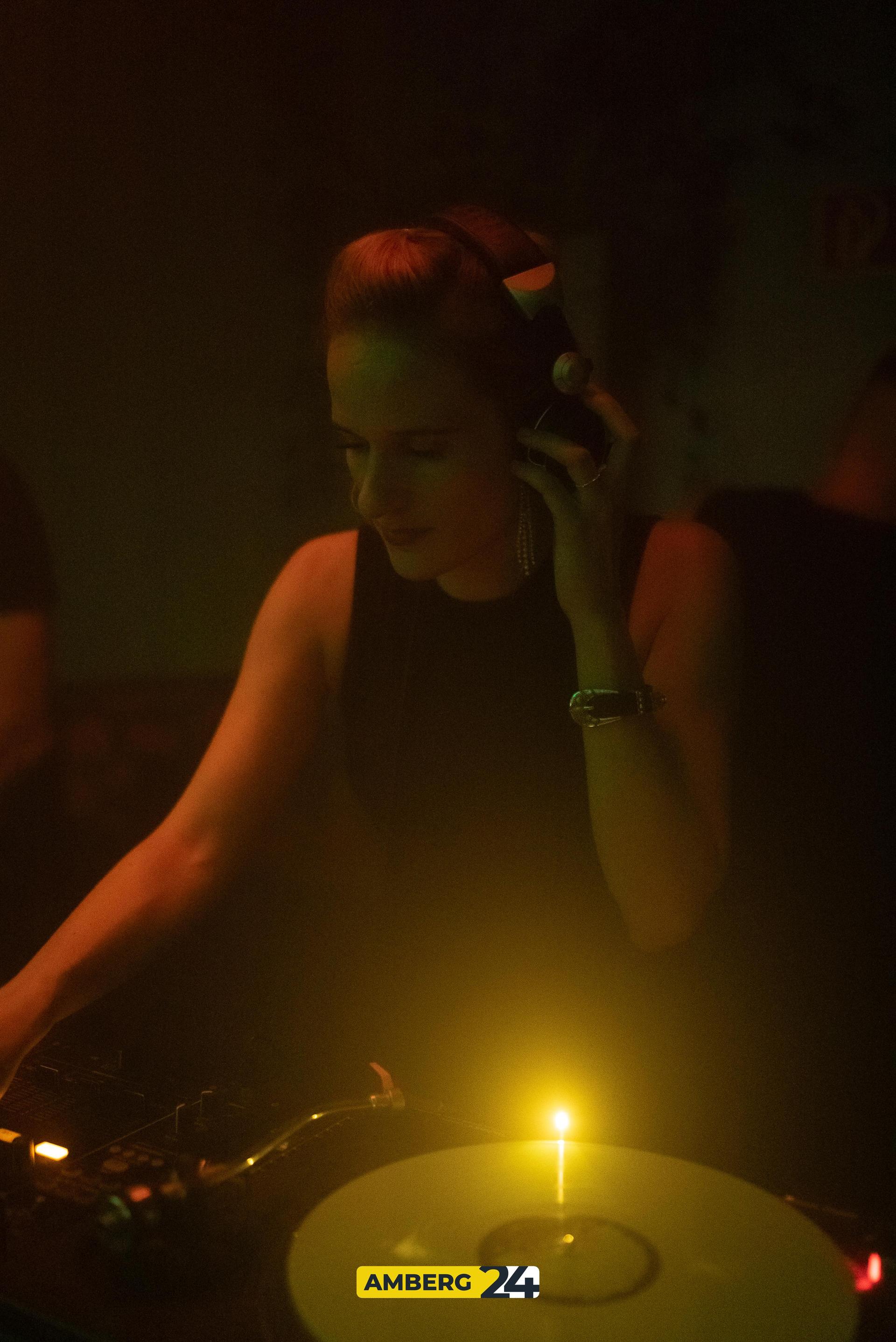 Dark Techno und Electro gab&#39;s am Samstag im Trio Amberg! (Bild: Mario Donhauser)