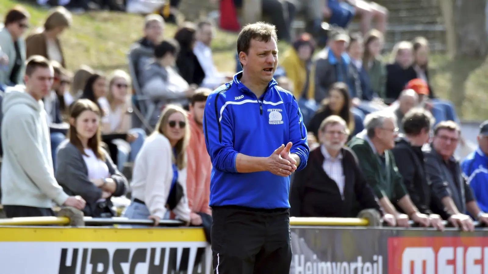 Jochen Schober, Trainer SV Raigering II, ist zurückgetreten. (Bild: Hubert Ziegler)