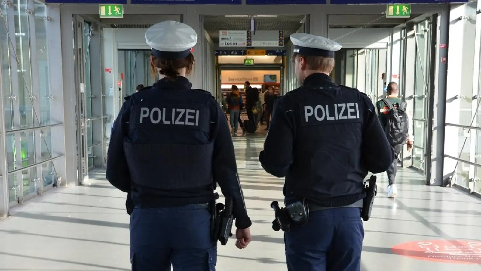 Ein betrunkener Mann belästigt Reisende am Regensburger Bahnhof und widersetzt sich der Polizei. (Bild: Bundespolizei)