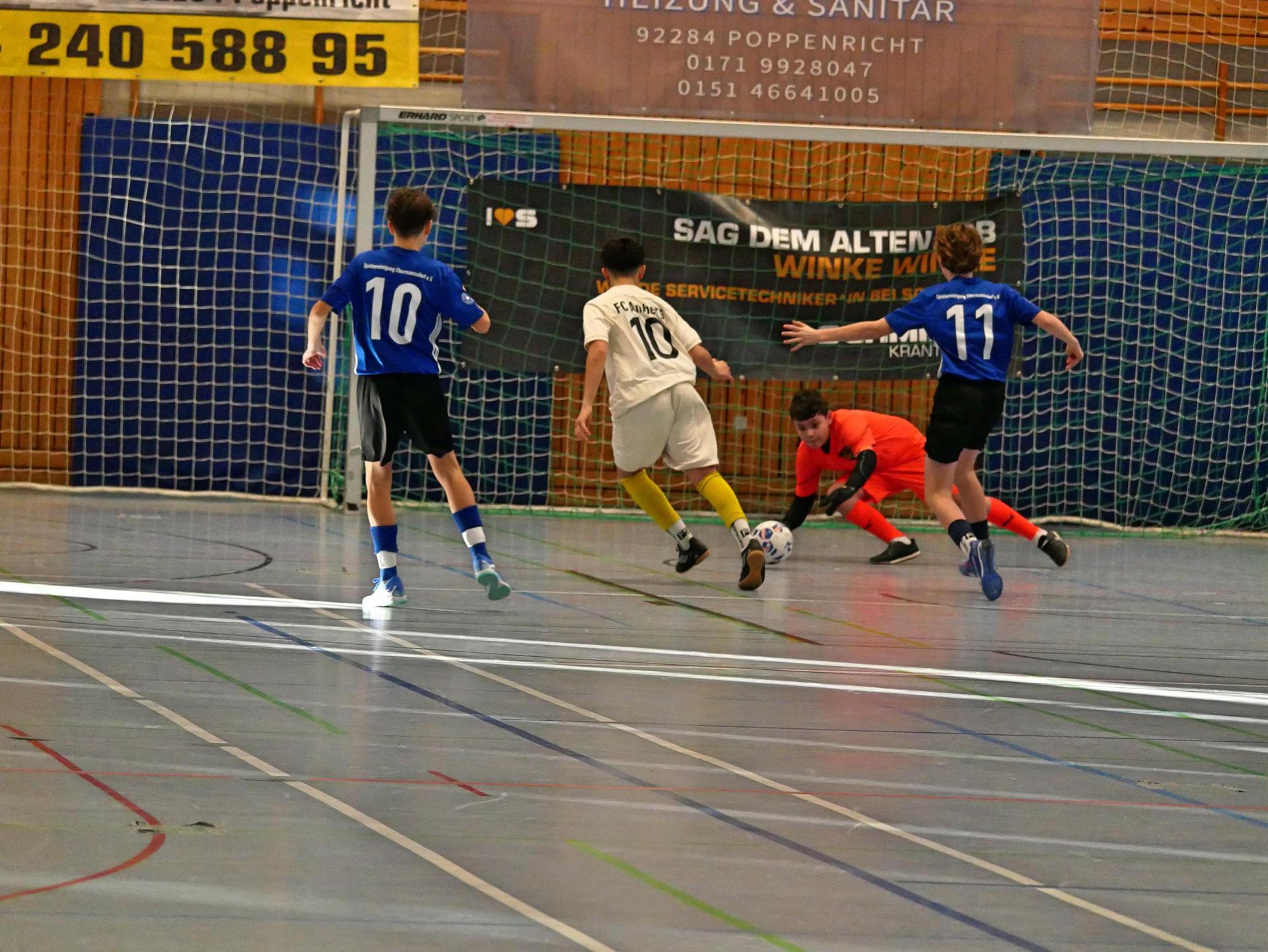 Die Fotos zur Amberger Stadtmeisterschaft der C-Junioren.  (Bild: ama)