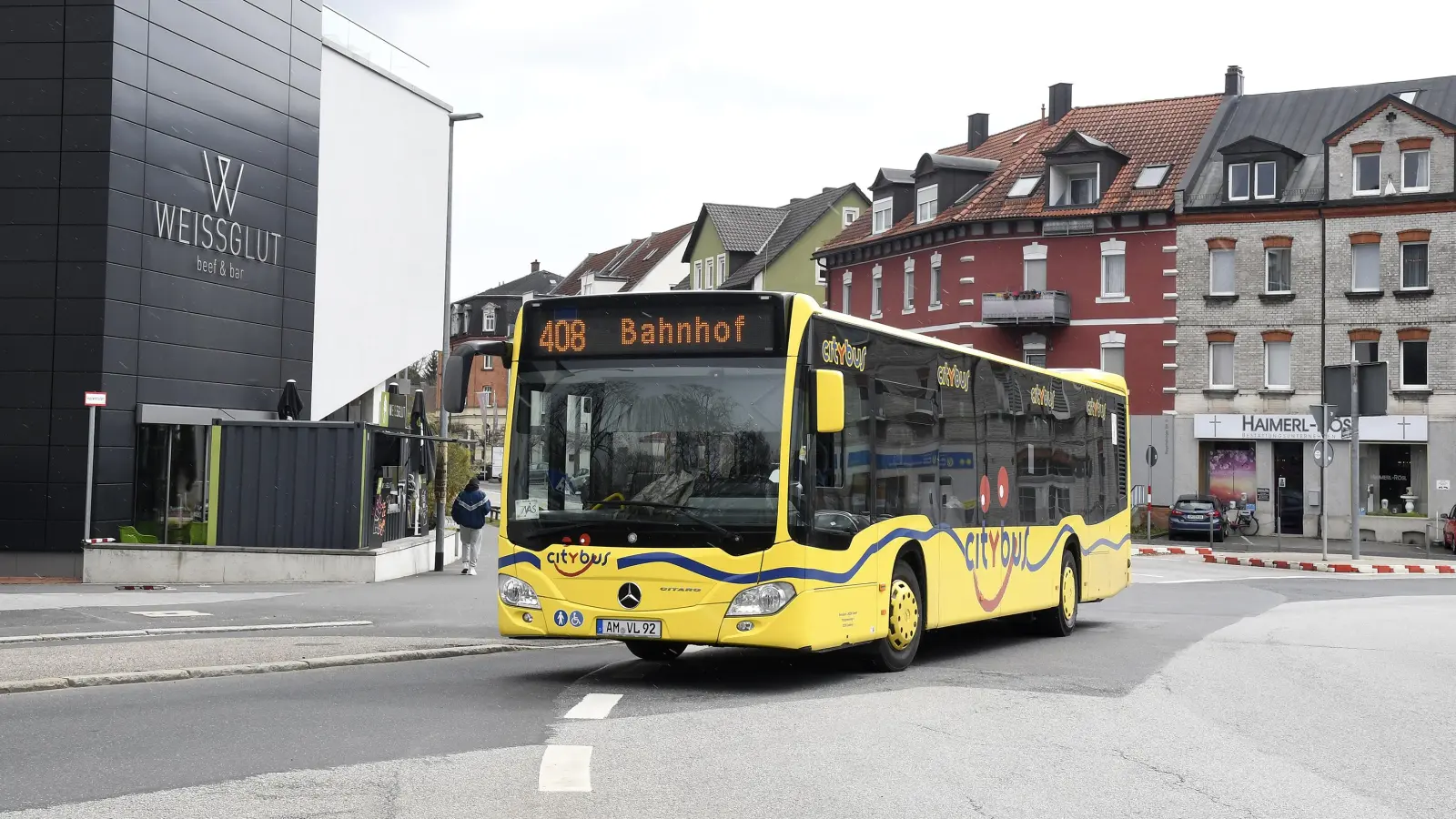 In Amberg müssen in dieser Woche mehrere Fahrten des Citybusses gestrichen werden. (Archivbild: Petra Hartl)