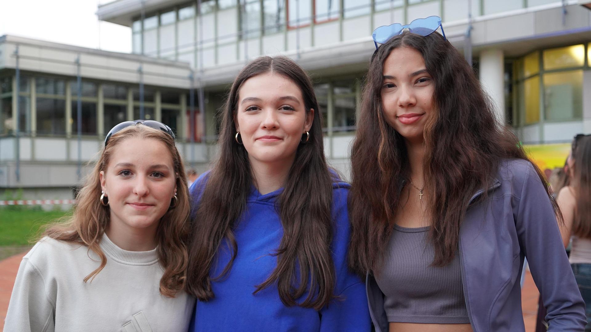 Die Beachparty am Elly-Heuss-Gymnasium. (Bild: mcl)