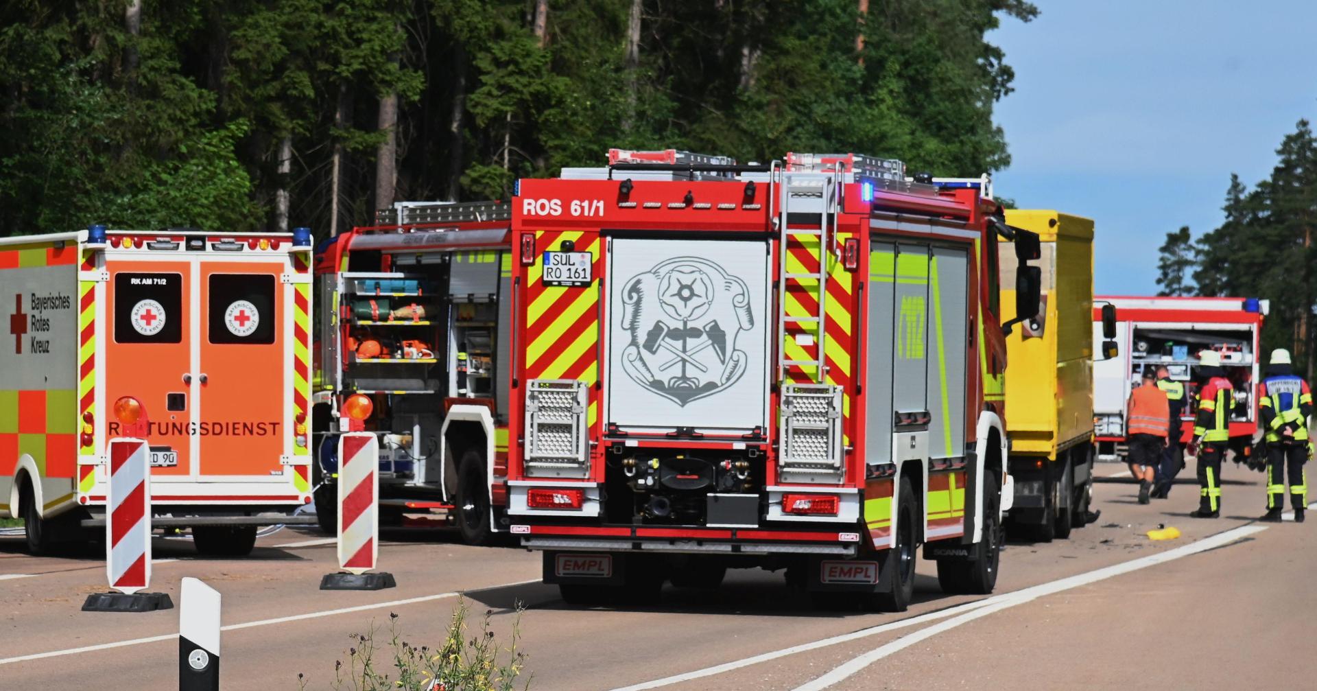 Auf der B 85 gab es am Donnerstag, 13. Juli, einen Verkehrsunfall mit einem Verletzten. (Bild: gf)