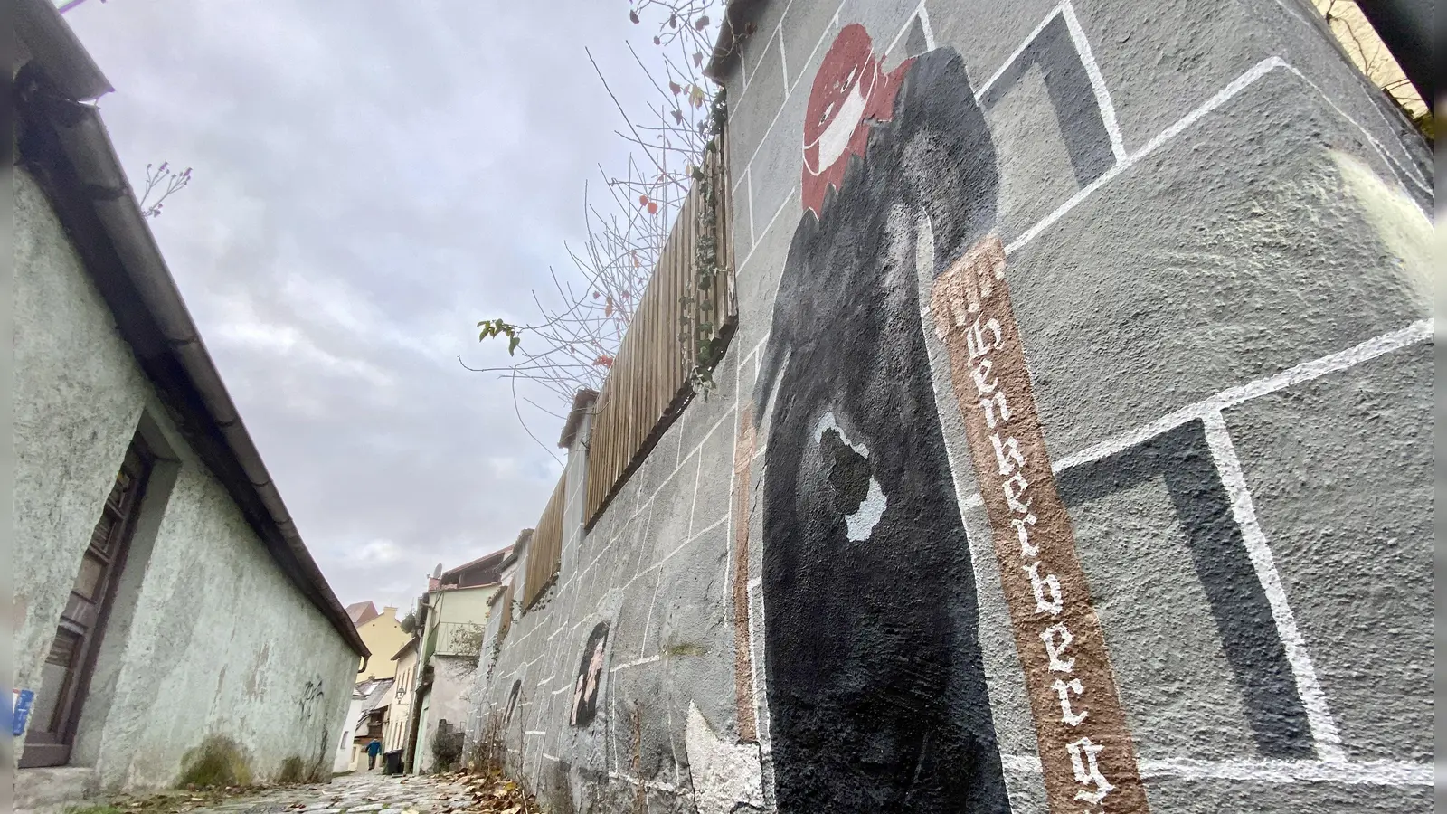 Das Henkerbergl in Amberg liegt an der Stadtmauer, ganz in der Nähe des Ziegeltores. (Bild: upl)