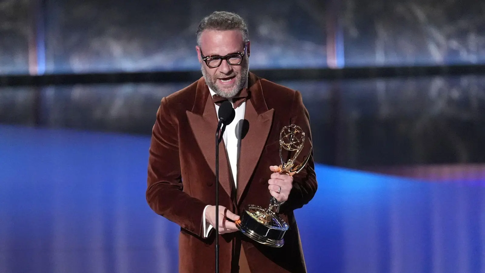 Seth Rogen gehörte zu den Abräumern bei den Emmy Awards (Bild: Chris Pizzello/Invision/AP/dpa)