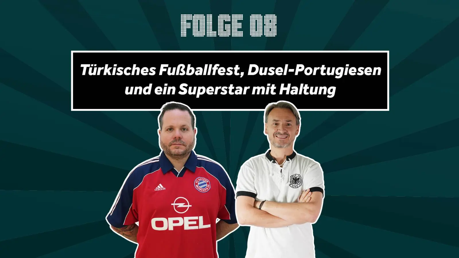 Thomas Webel (l) und Stefan Puhane sind begeistert vom Spiel der türkischen Mannschaft. (Bild: Marina Gube)