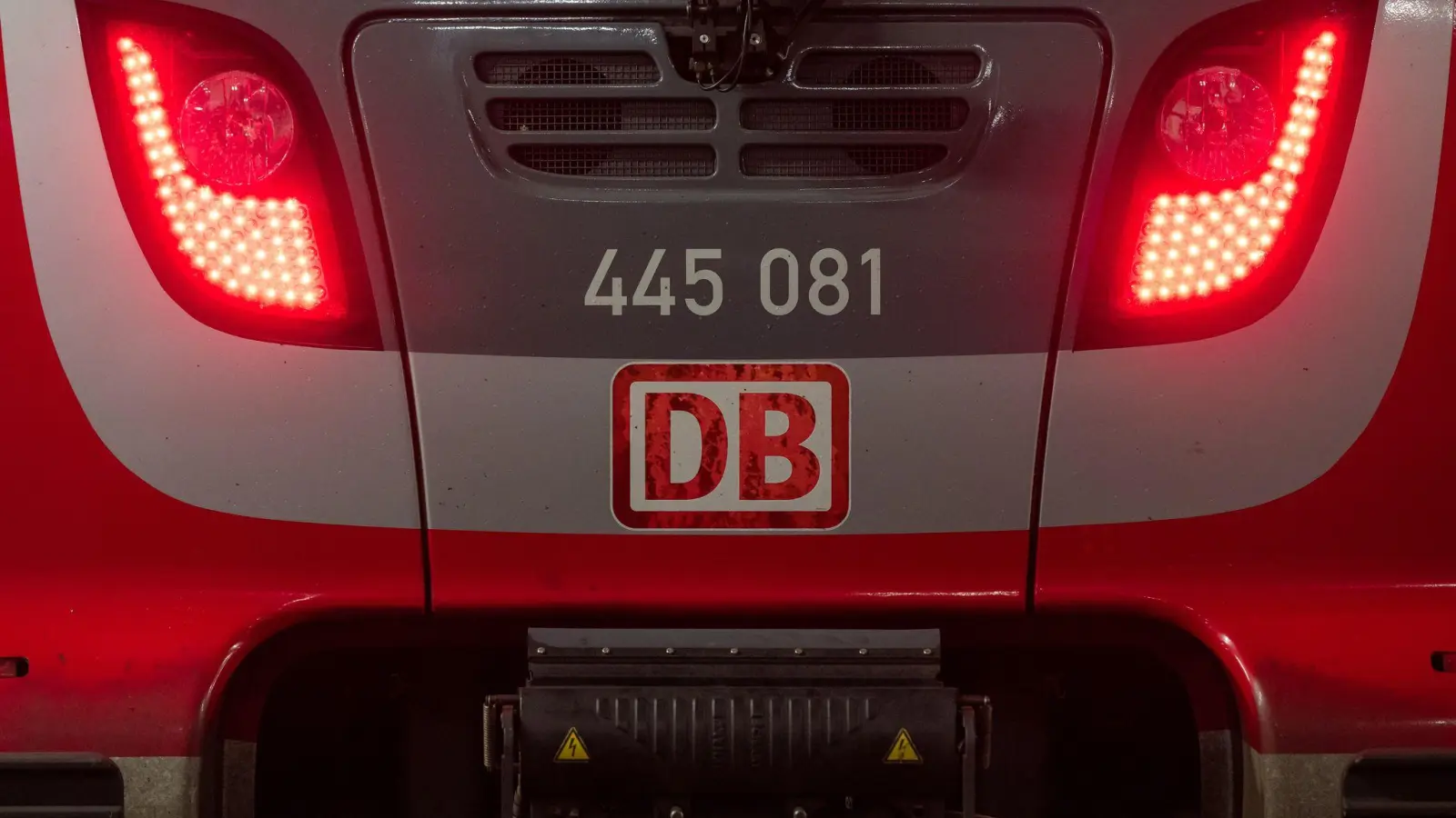 Eine Kollision mit einem Reh hatte in Mittelfranken zu einer kurzzeitigen Sperrung der Bahnstrecke zwischen Emskirchen und Siegelsdorf zur Folge. (Symbolbild)  (Bild: Peter Kneffel/dpa)