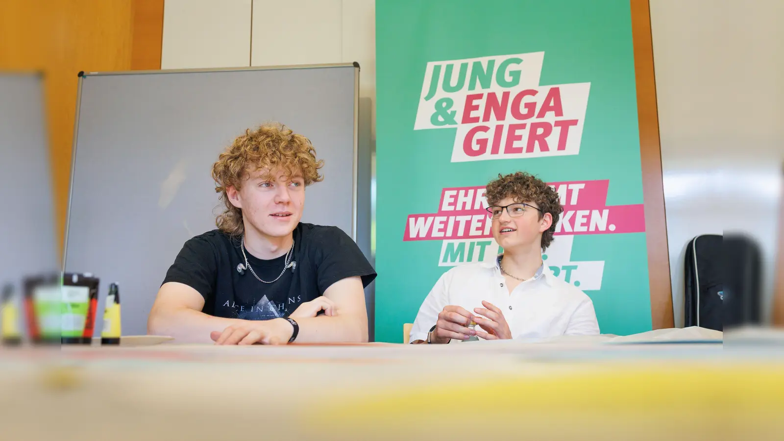 Das bayernweite Projekt „Jung &amp; Engagiert” soll junge Menschen für das Ehrenamt begeistern und erstellt ein Ehrenamtskonzept für die Staatsregierung.  (Bild: Daniel Köberle)