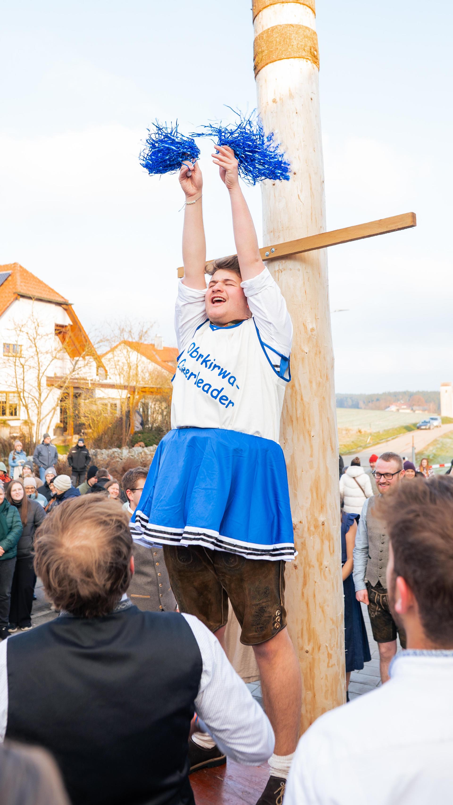 Thansüßer Kirwa am Sonntag.  (Bild: Hannes Stock)