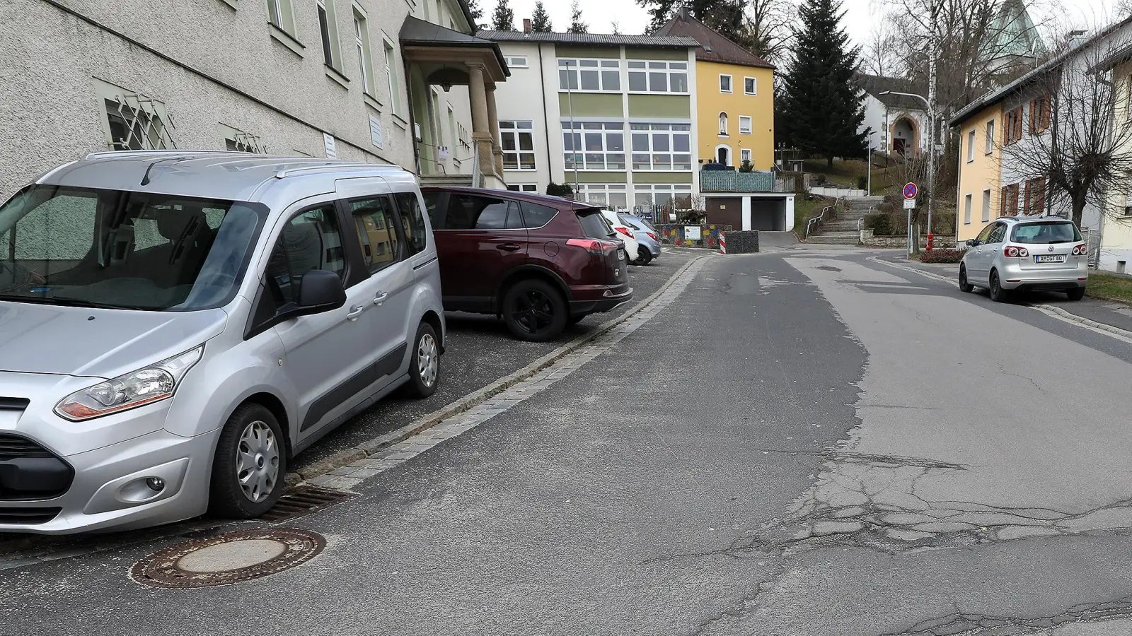 Die Selgradstraße in Amberg muss gesperrt werden. (Archivbild: Wolfgang Steinbacher)