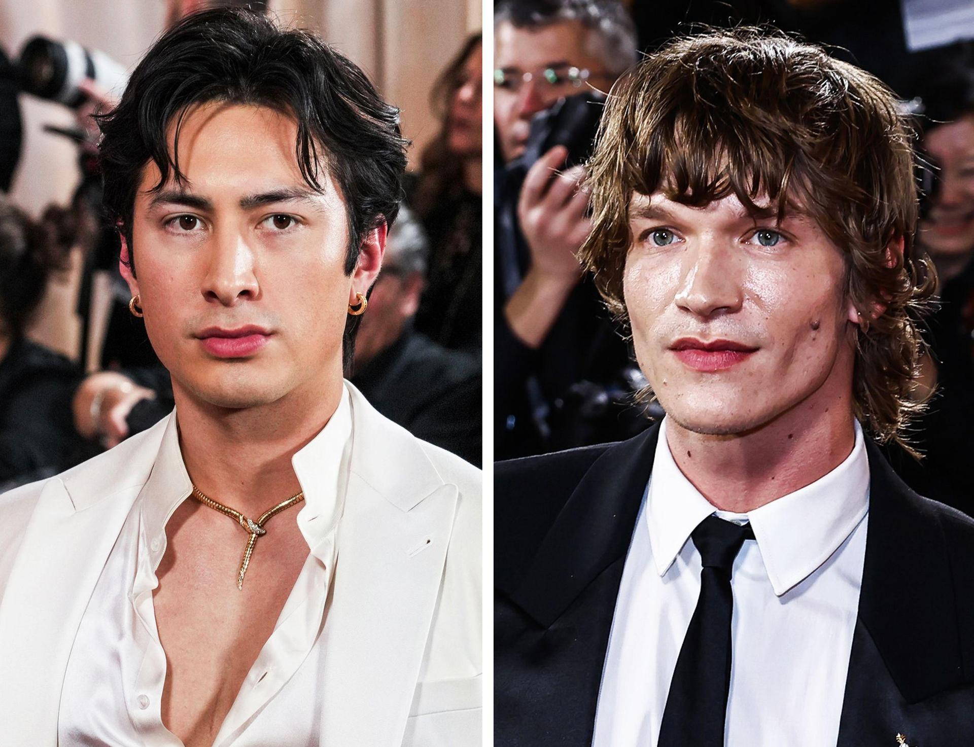 Die Schauspieler Hudson Williams (links) und Connor Storrie sind innerhalb weniger Wochen zu Serien-Weltstars geworden. (Archivbild/Kombo) (Bild: Sthanlee Mirador/Corine Solberg/Press Association/dpa)