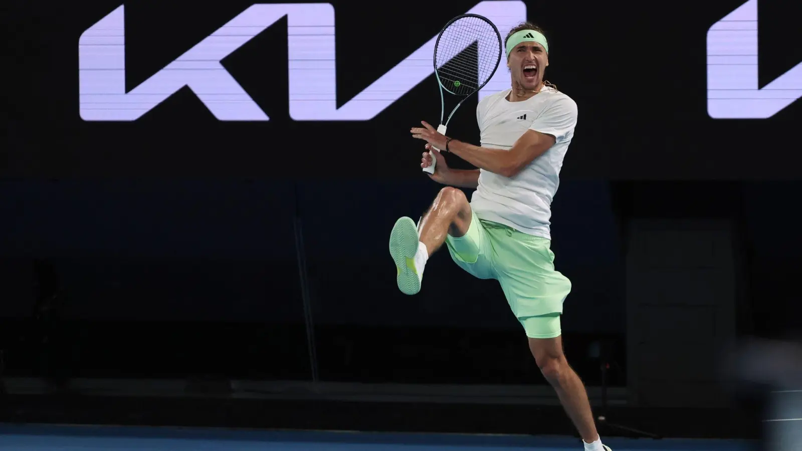 Spielt derzeit bei den Australian Open hervorragendes Tennis: Alexander Zverev. (Bild: Asanka Brendon Ratnayake/AP/dpa)