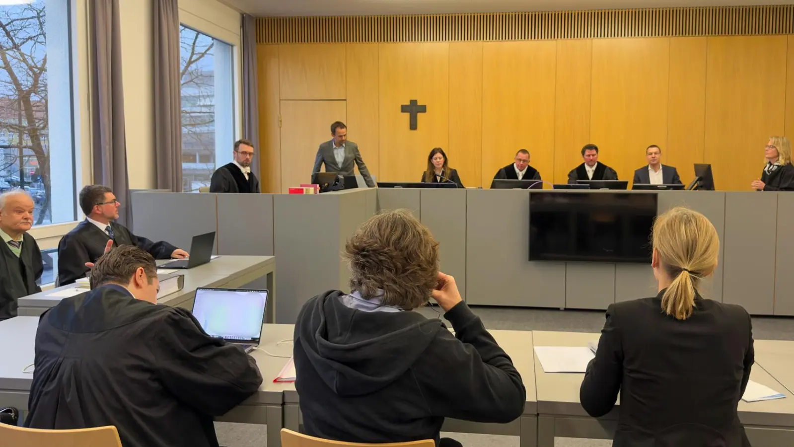 Der Champagner-Prozess am Landgericht Weiden. (Archivbild: Leon Karwath)