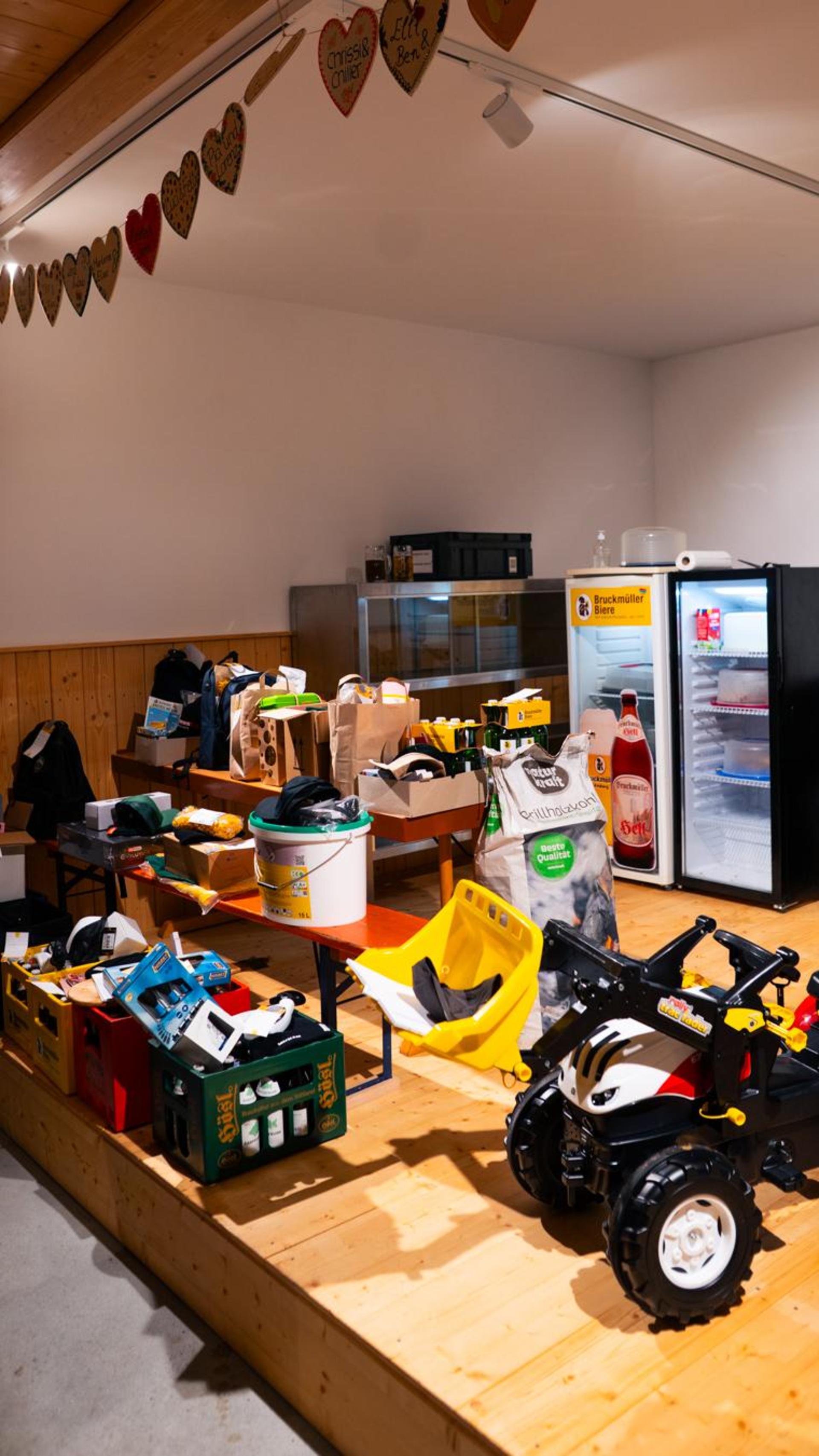 Endspurt bei der Thansüßer Kirwa am Montag.  (Bild: Hannes Stock)