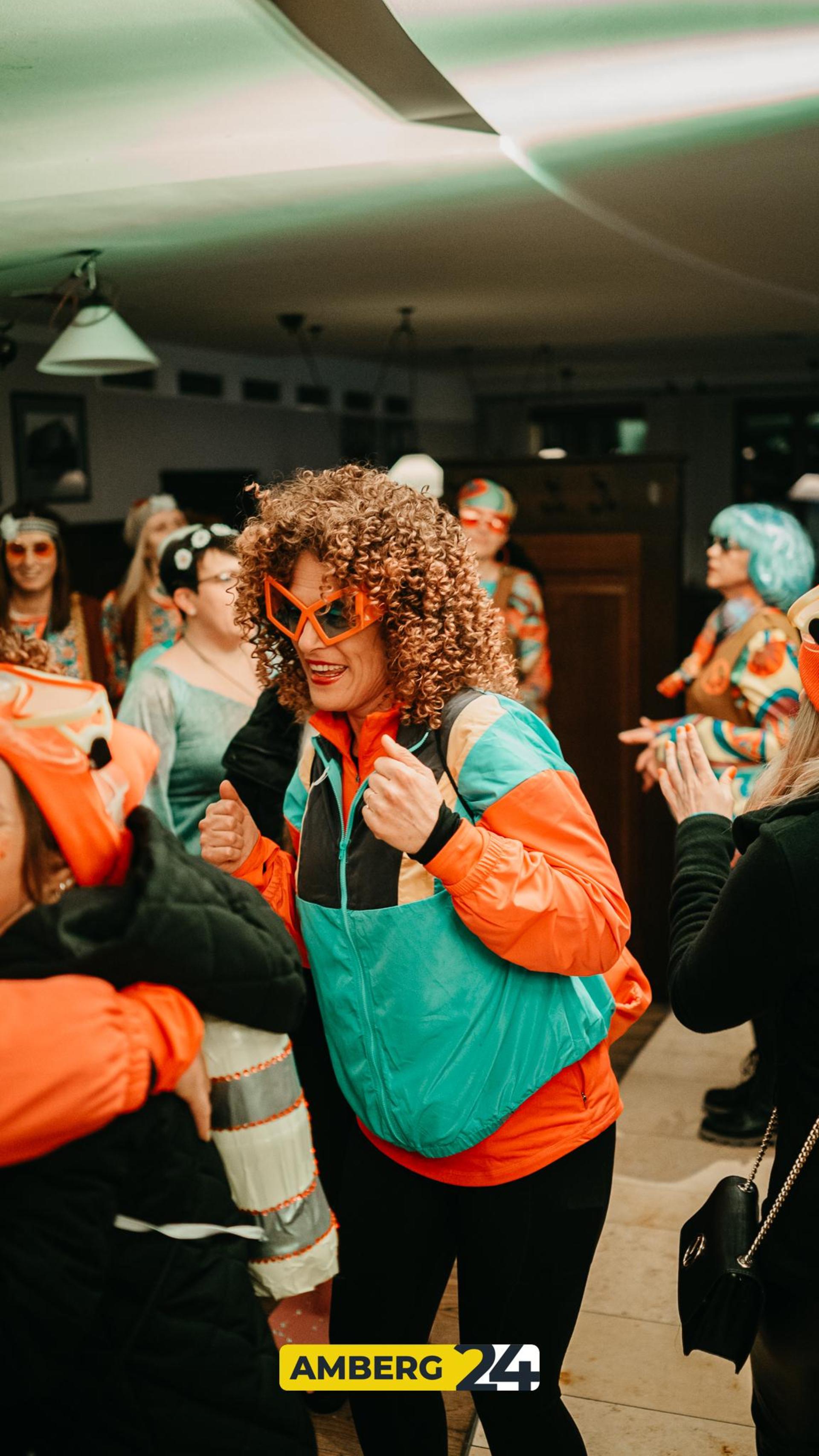 Beim Winkler hatte die Feier der Amberger Hexennacht ihren ganz besonderen Touch. (Bild: Mario Donhauser)