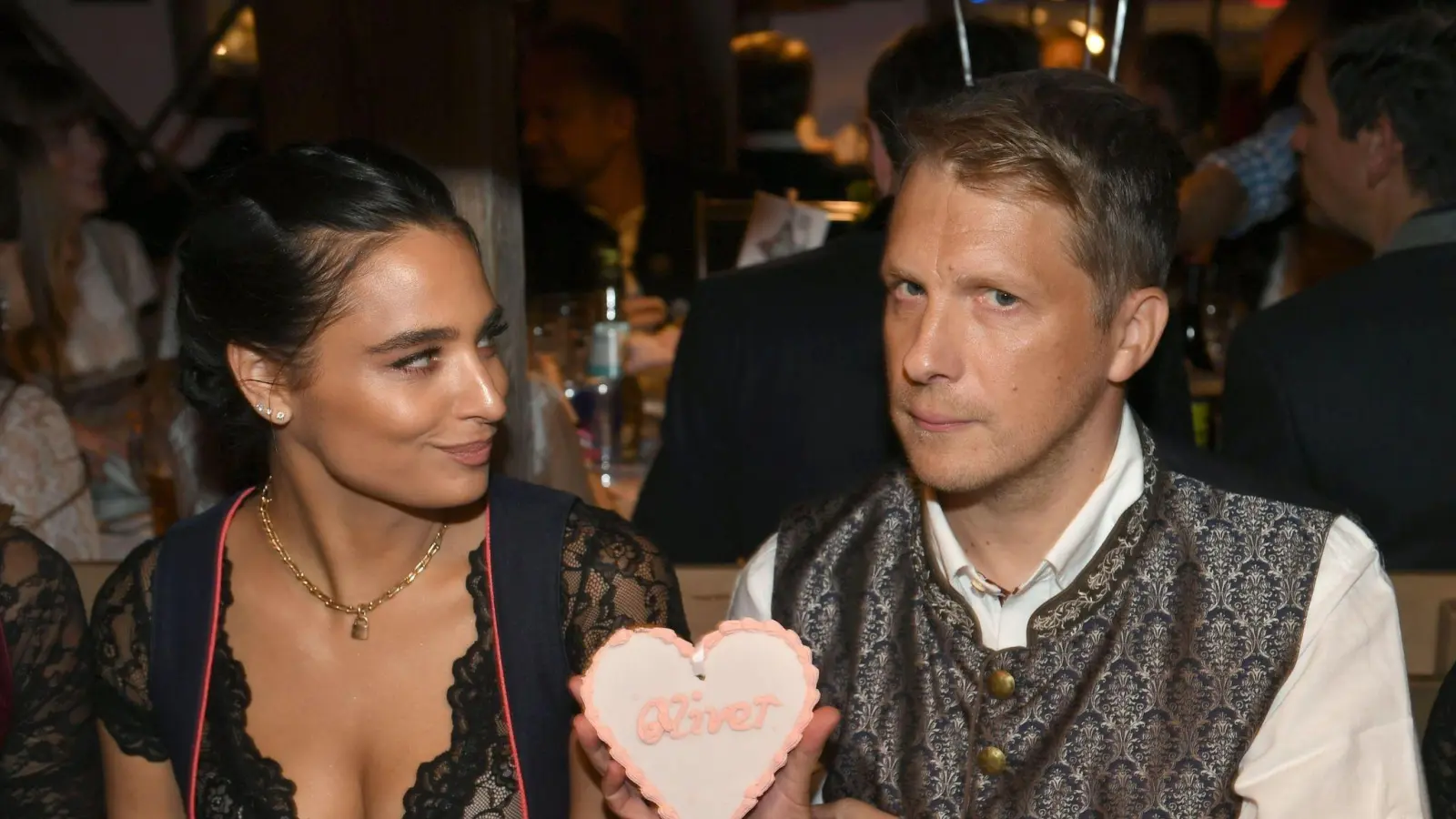 Haben sich getrennt: Oliver Pocher und seine Ehefrau Amira. (Bild: Felix Hörhager/dpa/Archiv)