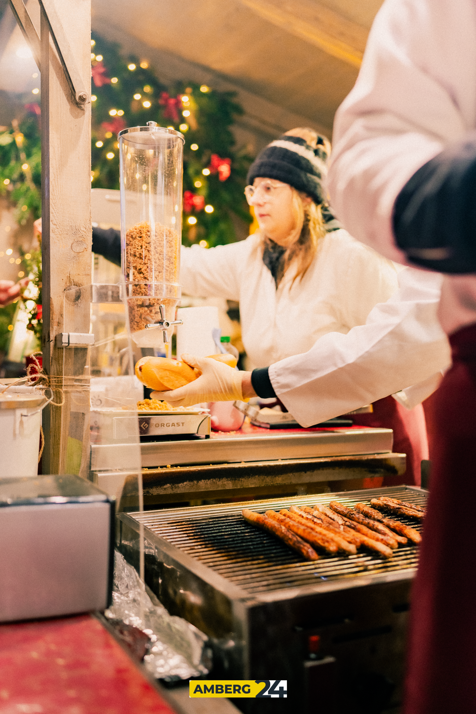 Bilder vom Amberger Weihnachtsmarkt. (Bild: Laura Kopold )