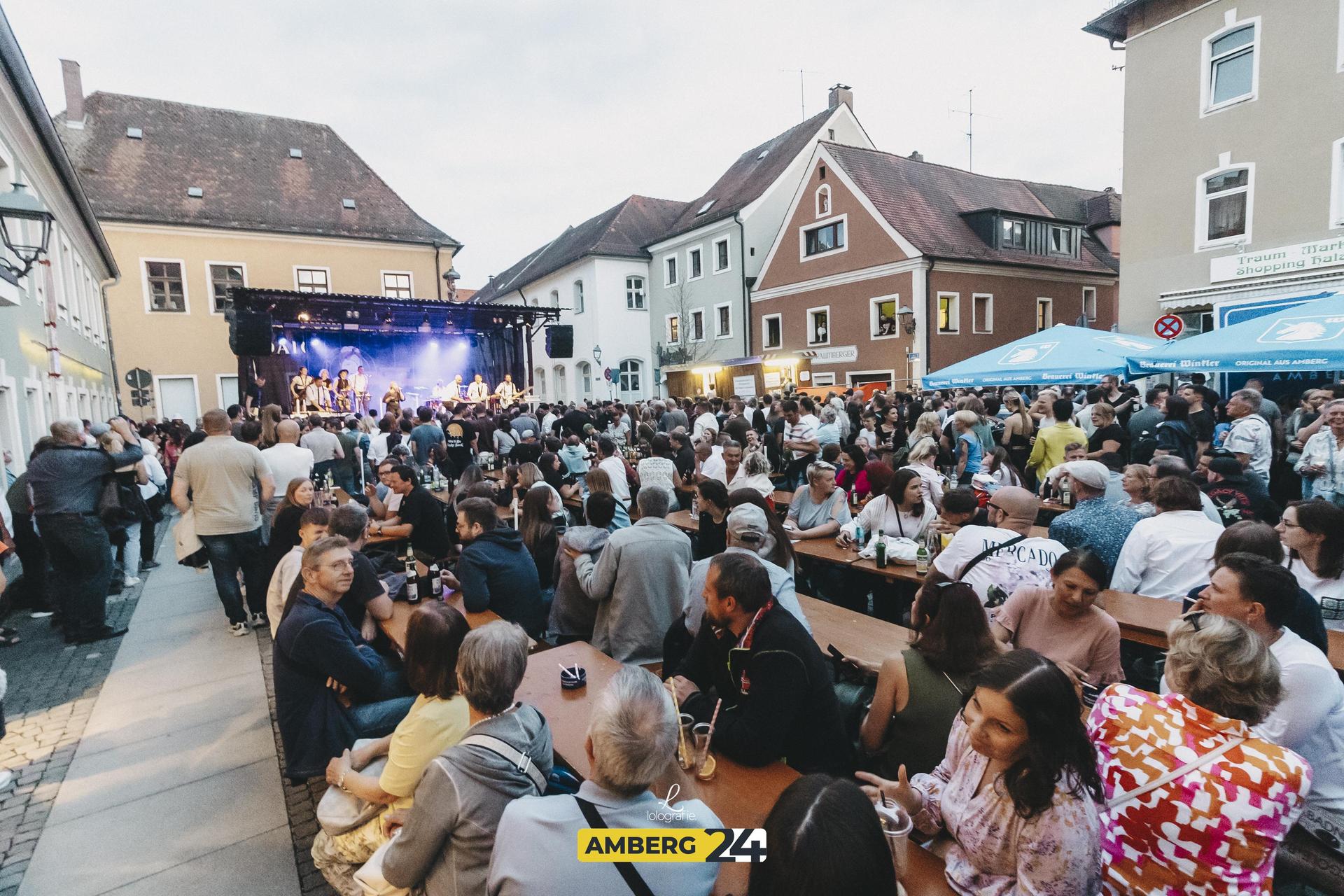 So war das Amberger Altstadtfest 2024. (Bild: Lolografie)