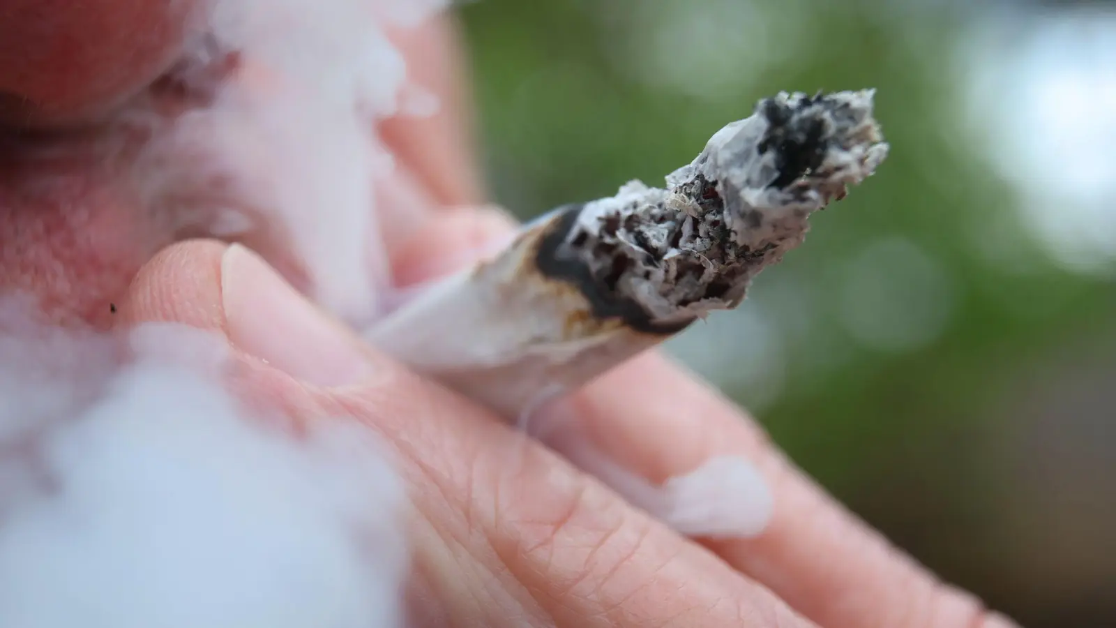 Laut Studie rauchte eine große Mehrheit der Cannabis-Konsumenten Joints. (Symbolbild) (Bild: Karl-Josef Hildenbrand/dpa)