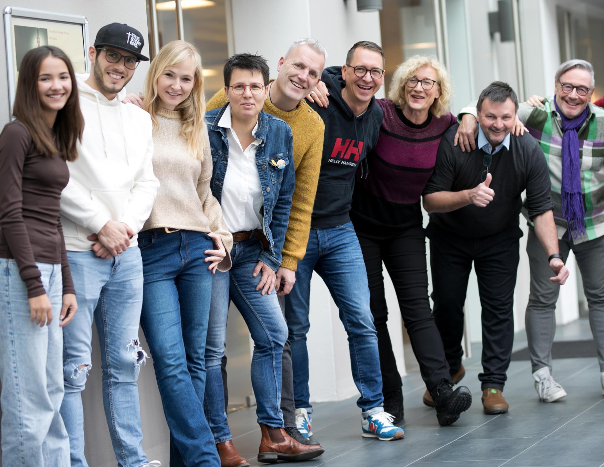 Das Team des Evangelisch-Lutherischen Dekanats Cham/Sulzbach-Rosenberg/Weiden. (Bild: Sandra Hirschke)