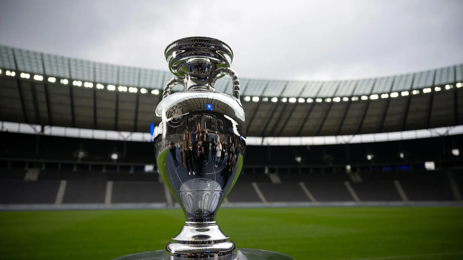 Das Endspiel der EURO 2024 findet am 14. Juli (21.00 Uhr) im Berliner Olympiastadion statt. (Bild: Sebastian Gollnow/dpa)