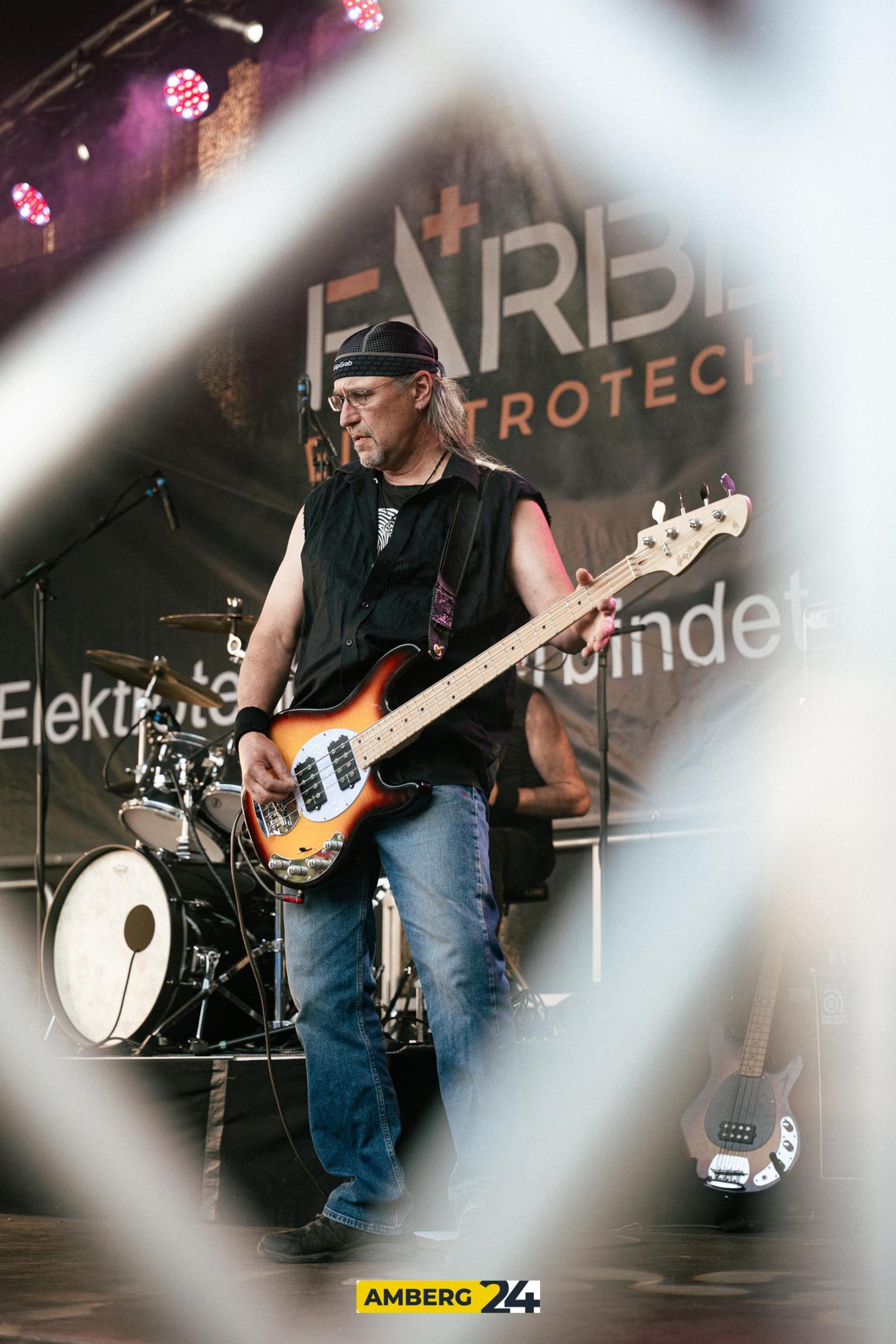 Einen ganz eigenen Vibe gab's auf dem Altstadtfest im Innenhof des Landratsamts! (Bild: David Mueller)