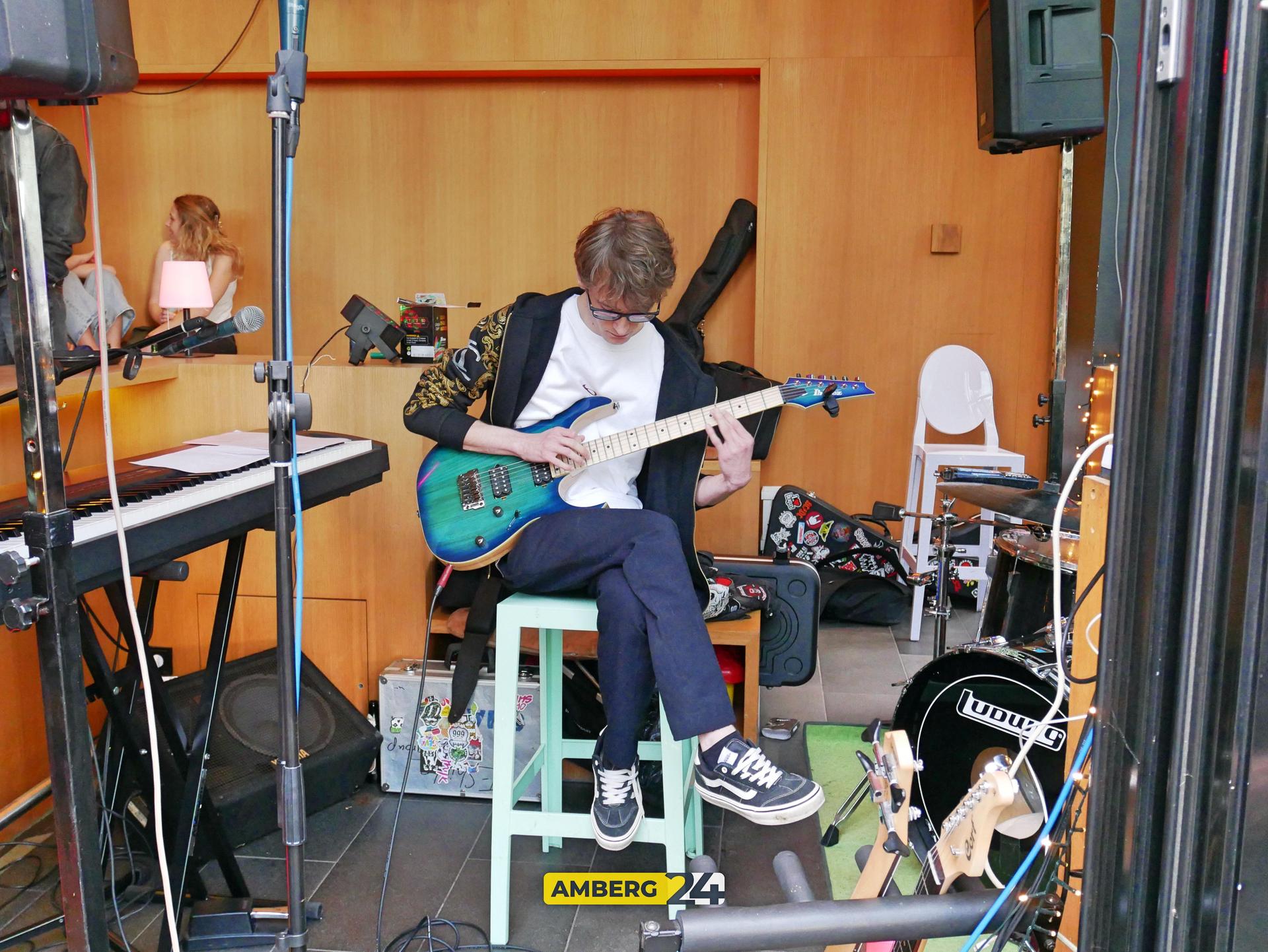 So war die Open Stage im Amberger Beanery. (Bild: ama)