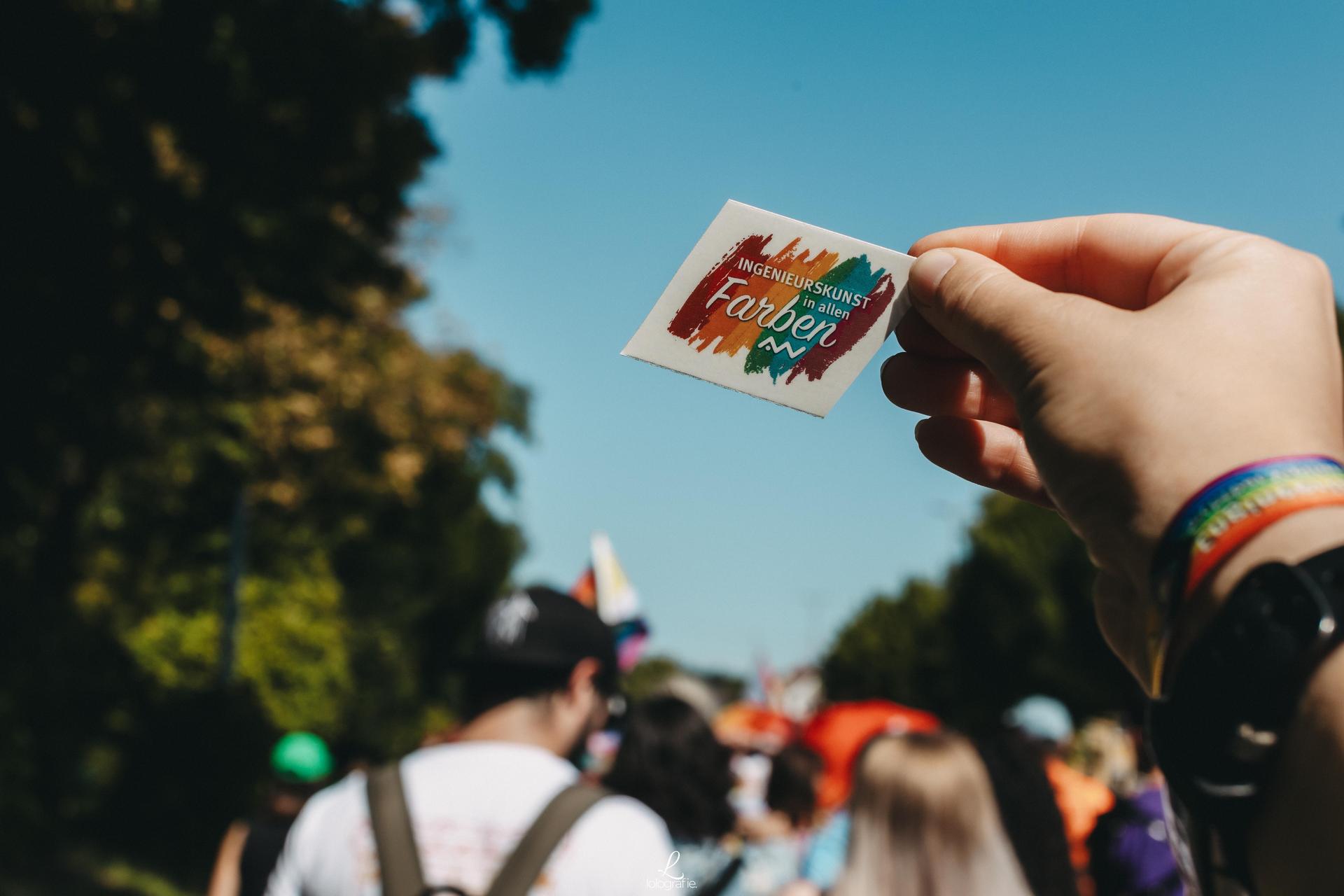 Die Bilder von der CSD-Parade 2023 in Amberg. (Bild: Leonie Hartung)