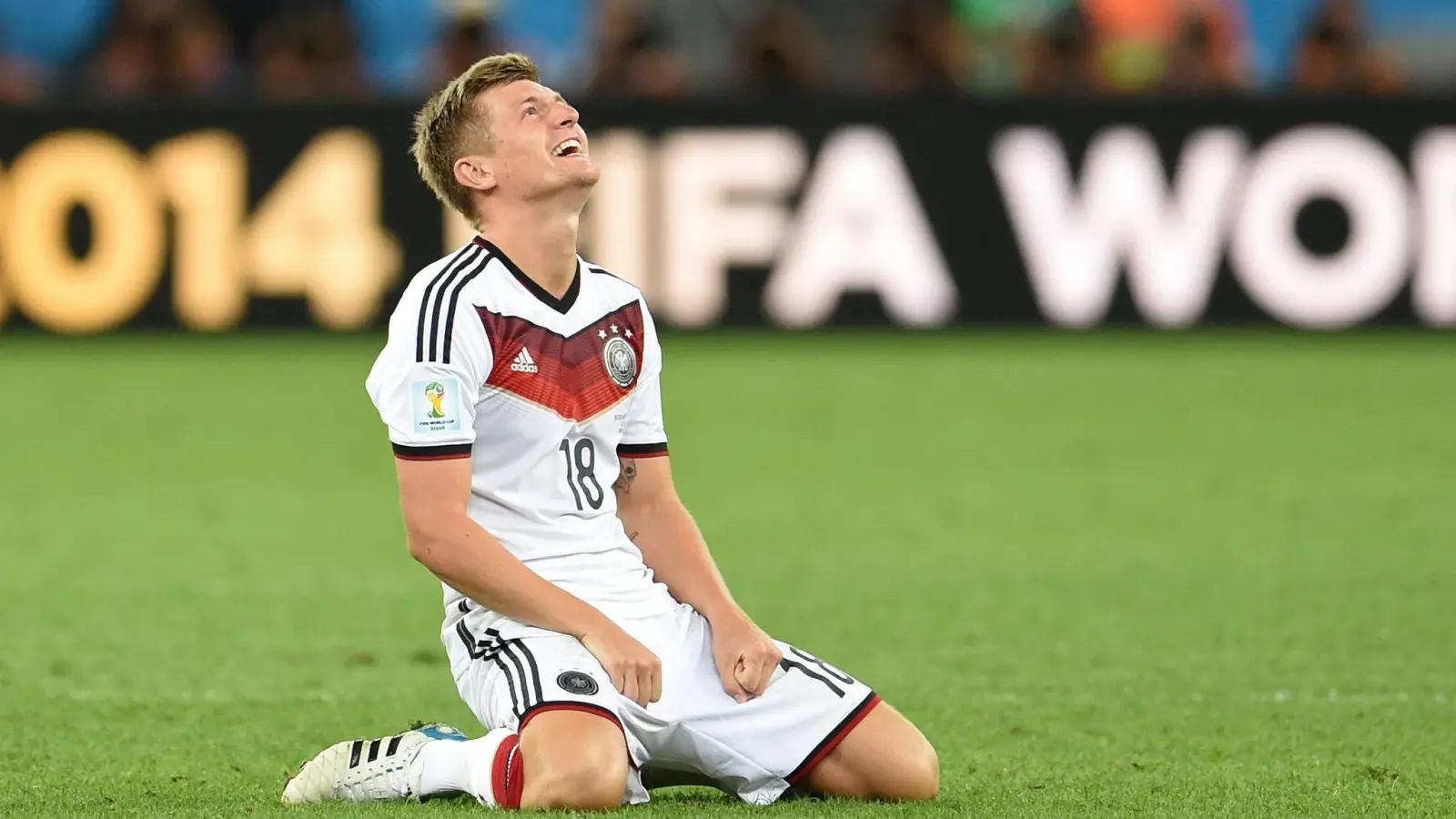 2014 krönte Toni Kroos seine DFB-Karriere mit dem Weltmeistertitel. (Bild: picture alliance / dpa)