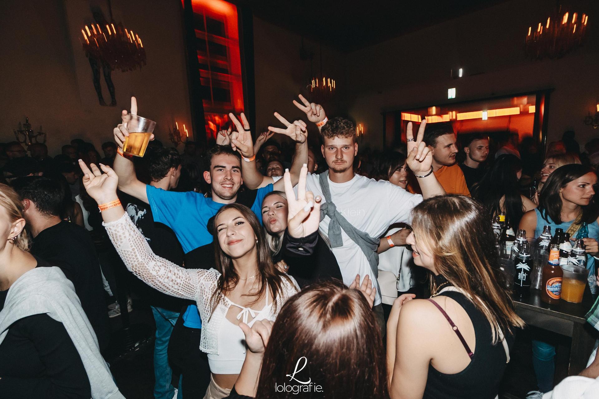 Auch im Casino war bei Amberg tanzt einiges geboten. (Bild: Leonie Hartung)