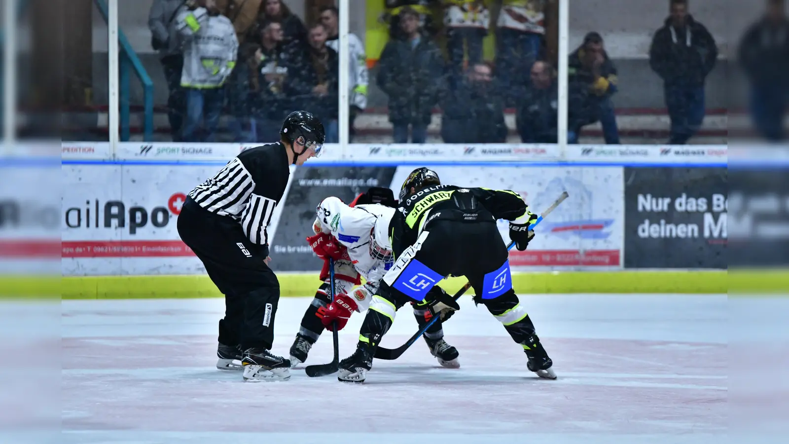 Die Bilder zum Spiel ERSC Amberg gegen ESC Vilshofen. (Bild: A.& J. Pastuska)
