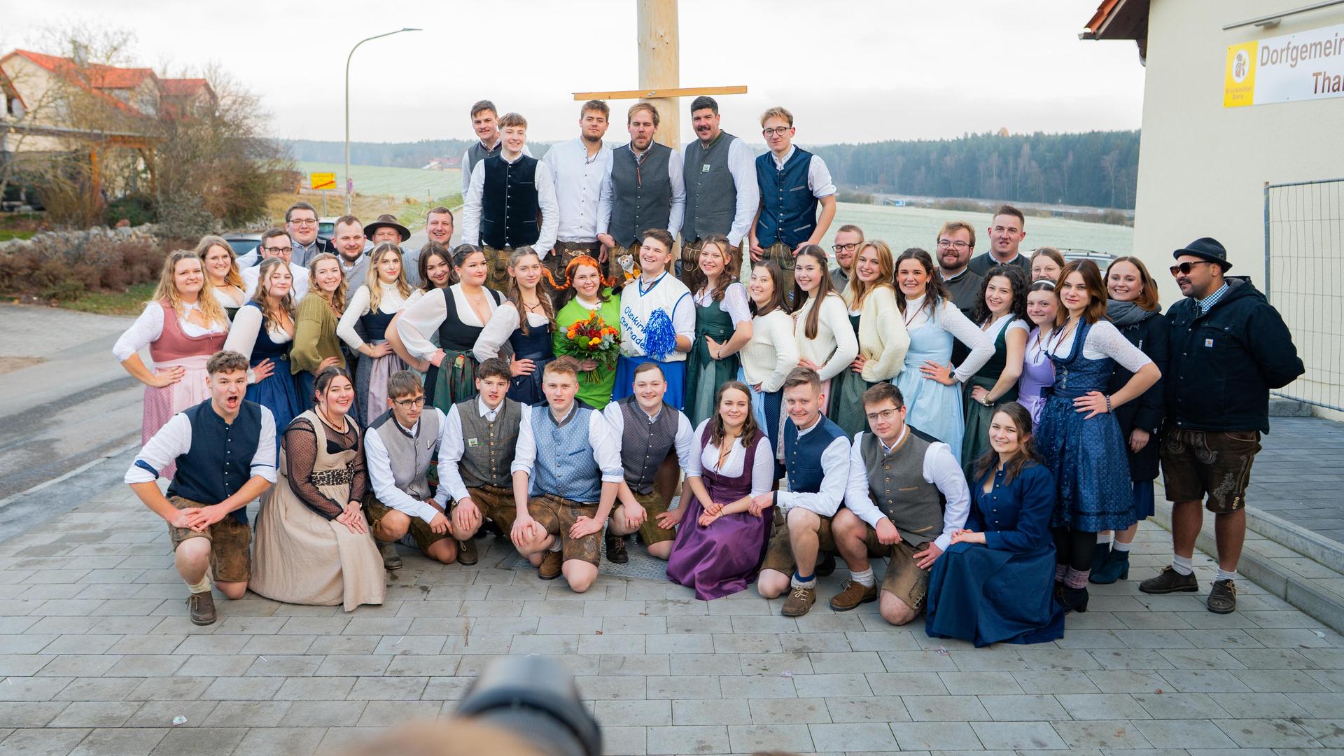 Thansüßer Kirwa am Sonntag.  (Bild: Hannes Stock)