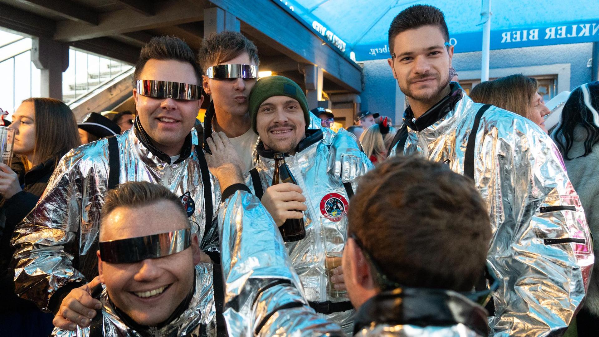 Das Blaue Haus hat am 11.11. den Fasching gestartet. (Bild: knz)