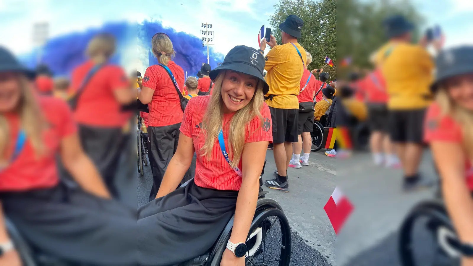 Svenja war in Paris bei den paralympischen Spielen unterwegs. (Bild: Svenja Mayer)