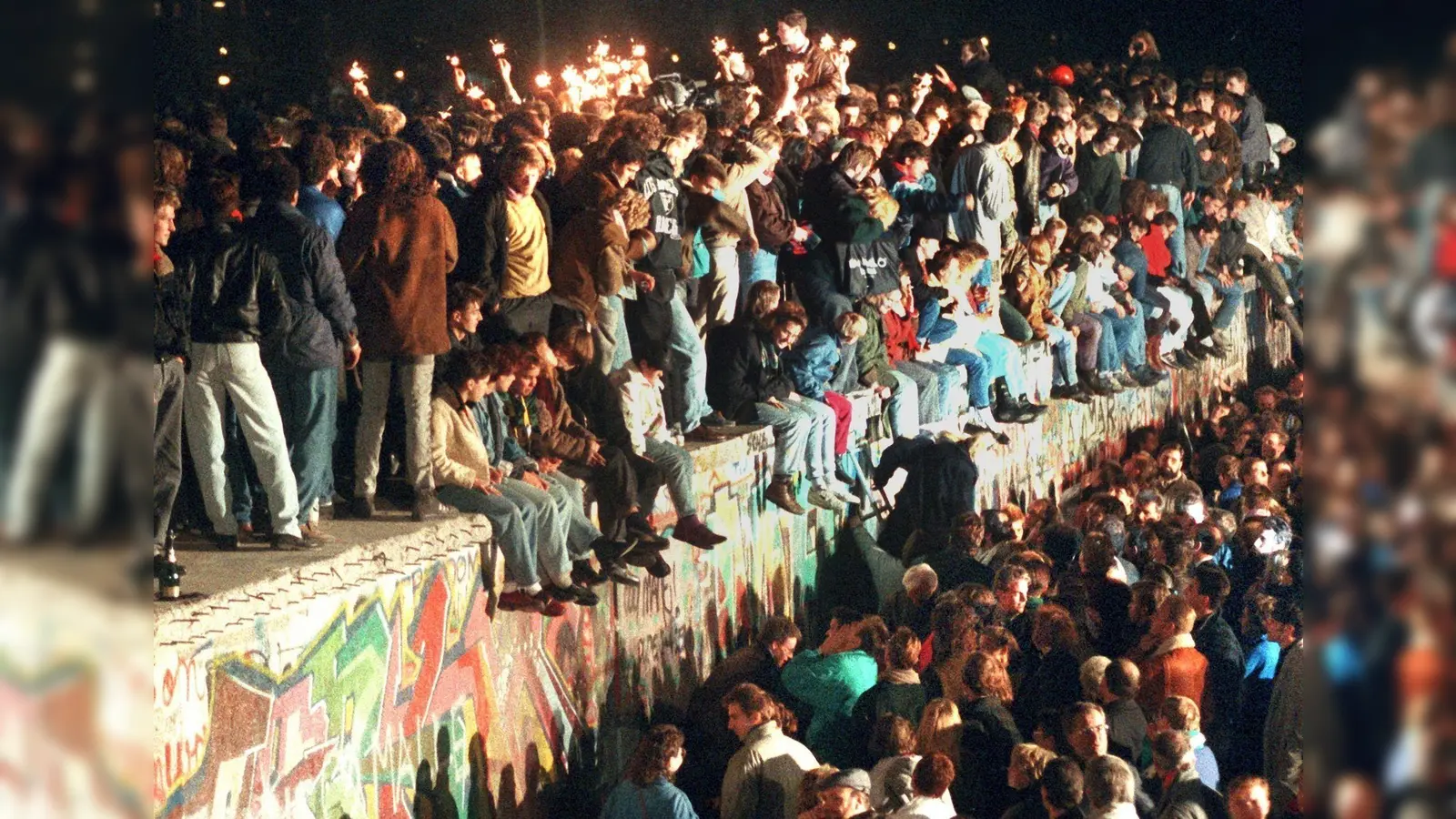 Mauerfall, ja, aber was ist noch am 9. November passiert? (Archivbild: dpa)