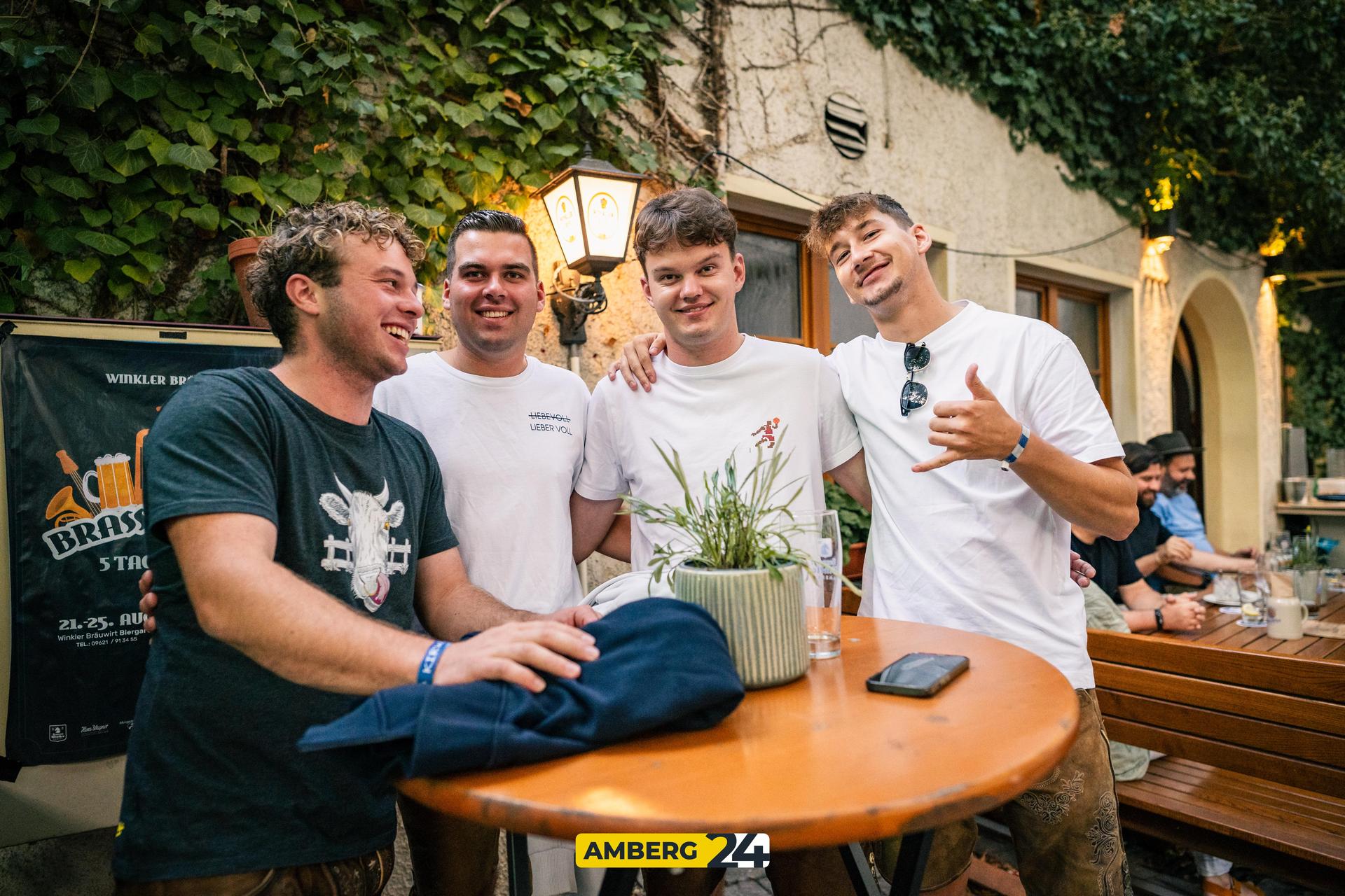 Das sind die Bilder vom Brassfestival im Winkler Biergarten am Donnerstag.  (Bild: Justus Gregor)