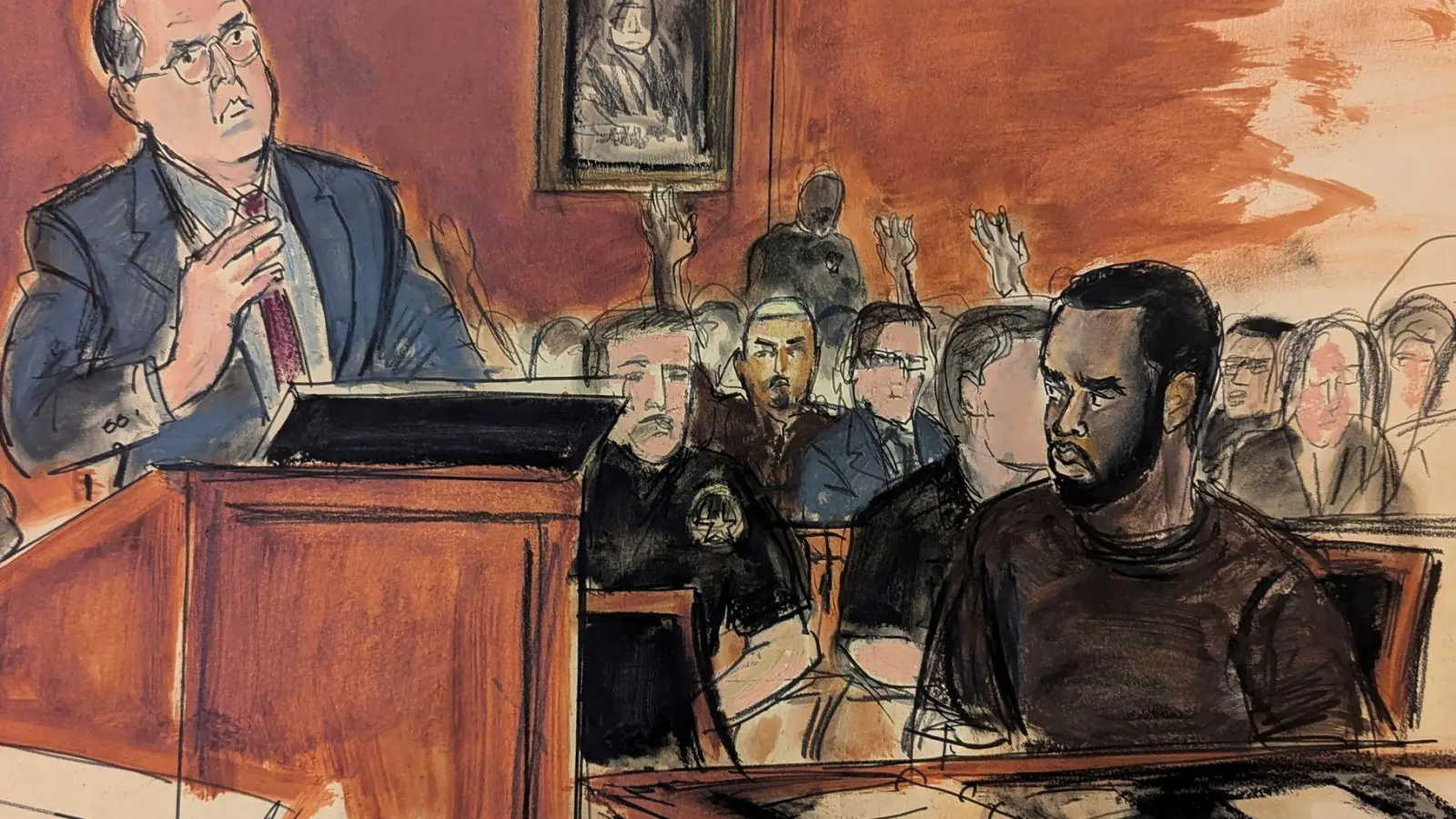Prozess gegen Sean Combs soll am Montag starten.  (Bild: Elizabeth Williams/AP/dpa)