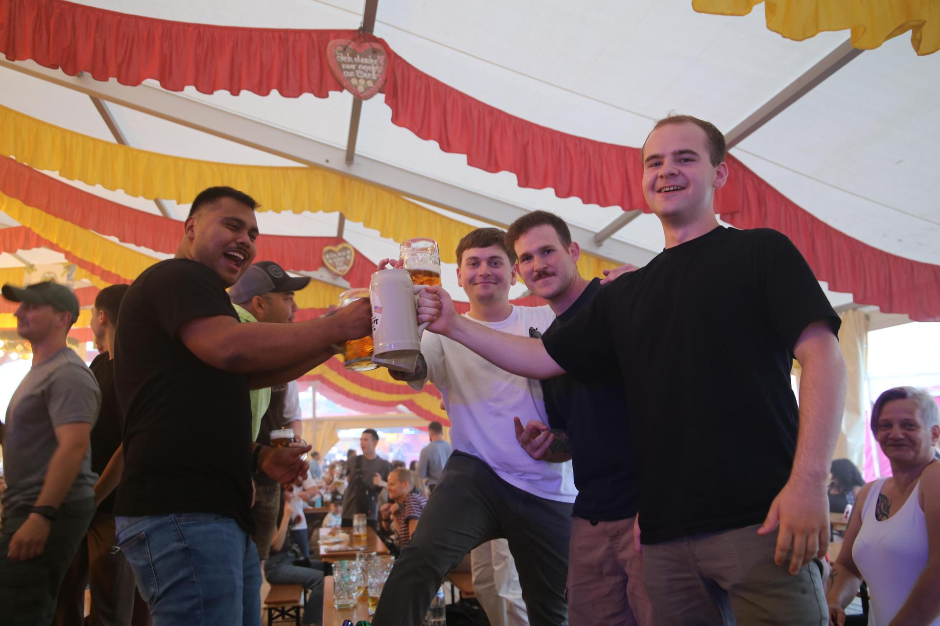 So war das Deutsch-Amerikanische Volksfest in Grafenwöhr. (Bild: mcl)
