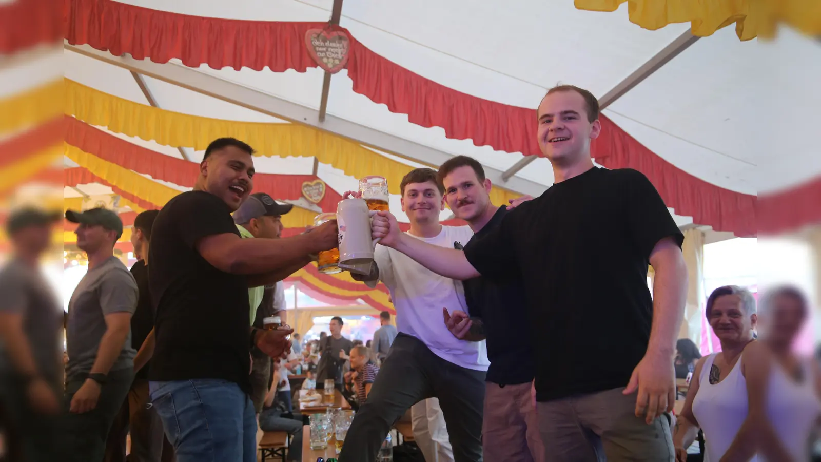 So war das Deutsch-Amerikanische Volksfest in Grafenwöhr. (Bild: mcl)