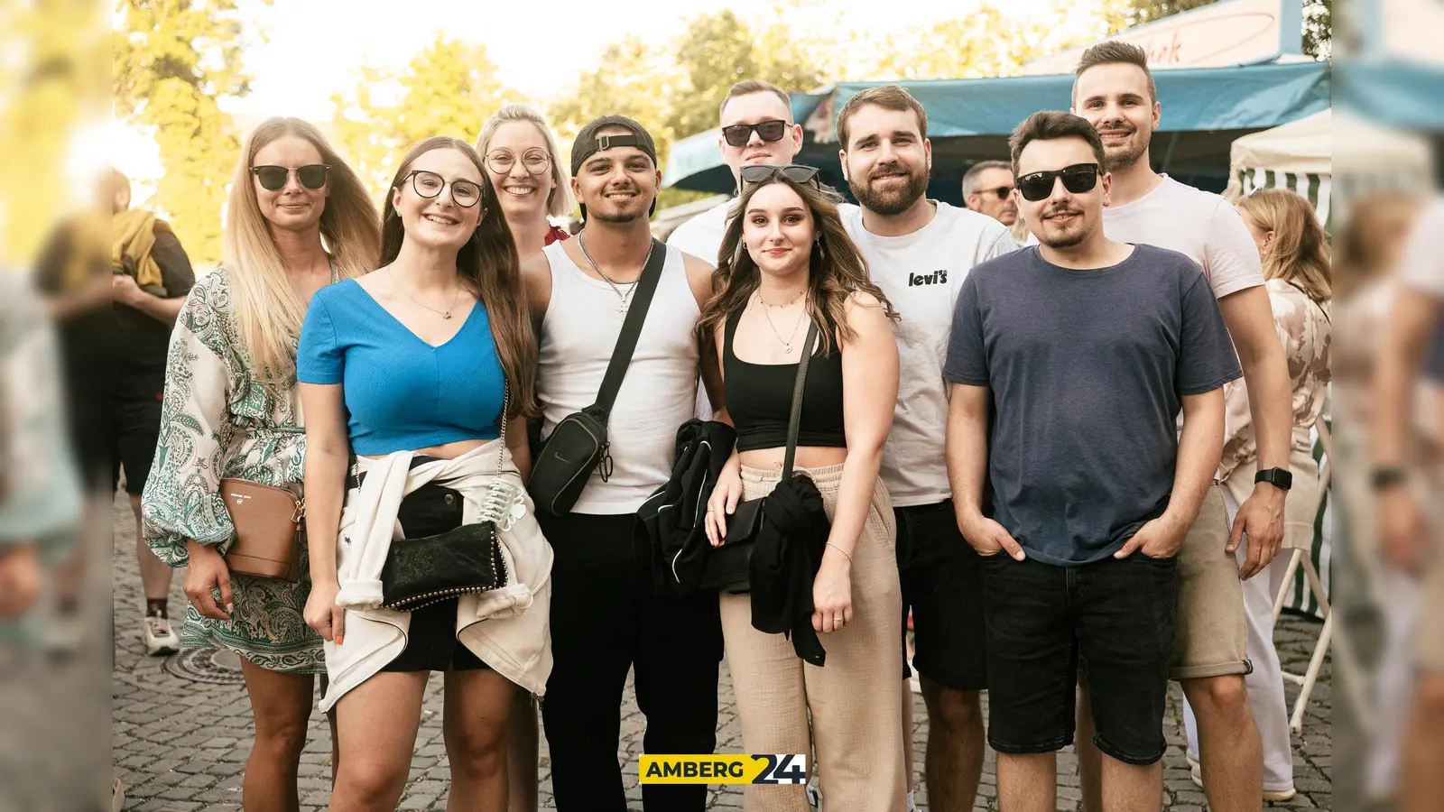 Einen ganz eigenen Vibe gab's auf dem Altstadtfest im Innenhof des Landratsamts! (Bild: David Mueller)