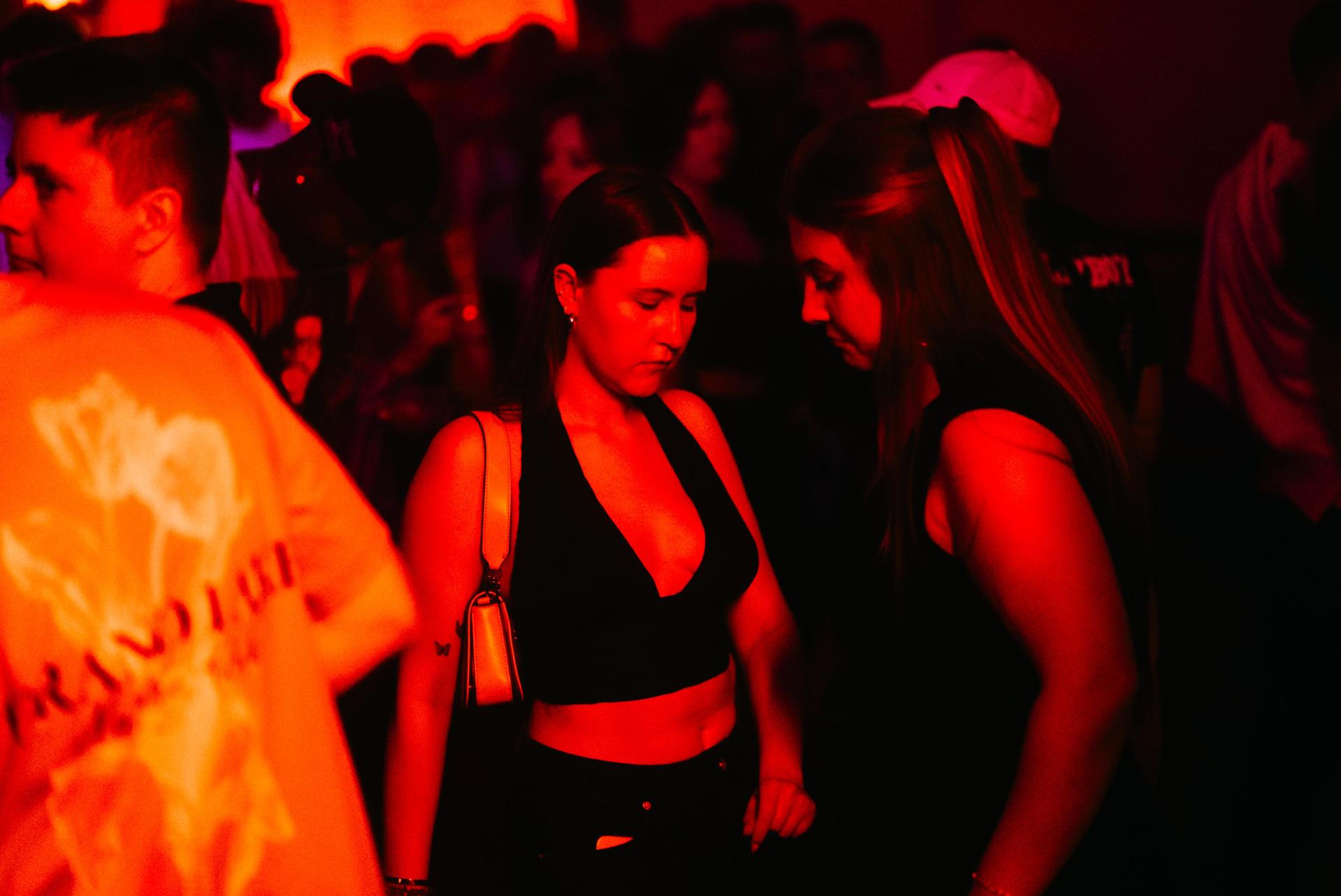 Im Casino Saal sorgte DJane Lil Ma für gute Stimmung. (Bild: Mario Donhauser)