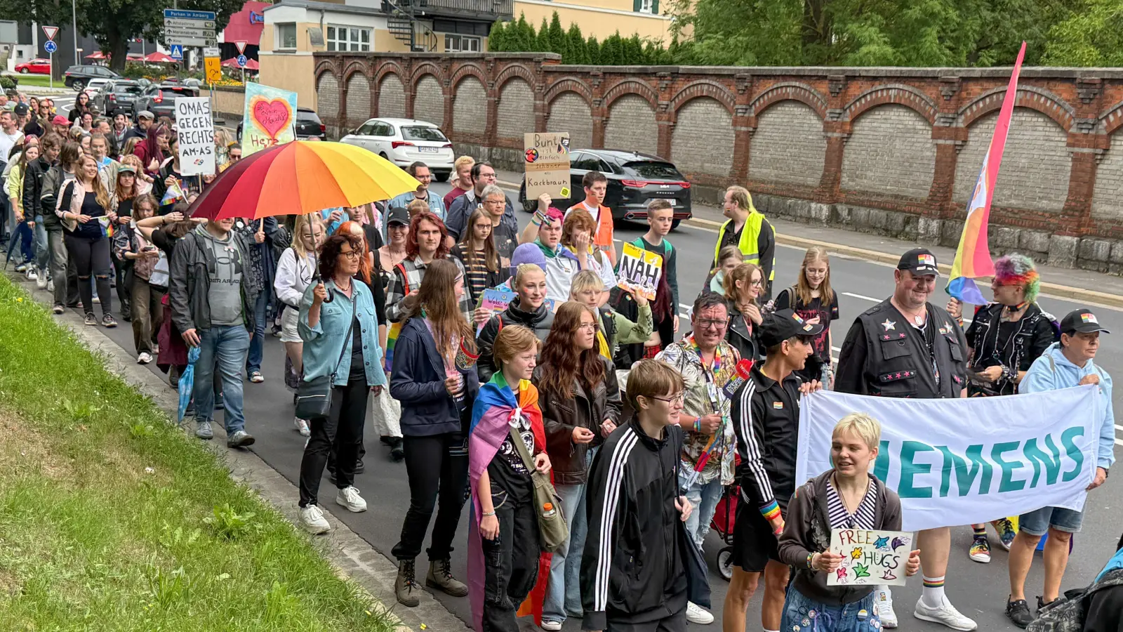 Christopher Street Days (CSD) Amberg 2025. (Bild: Petra Hartl)
