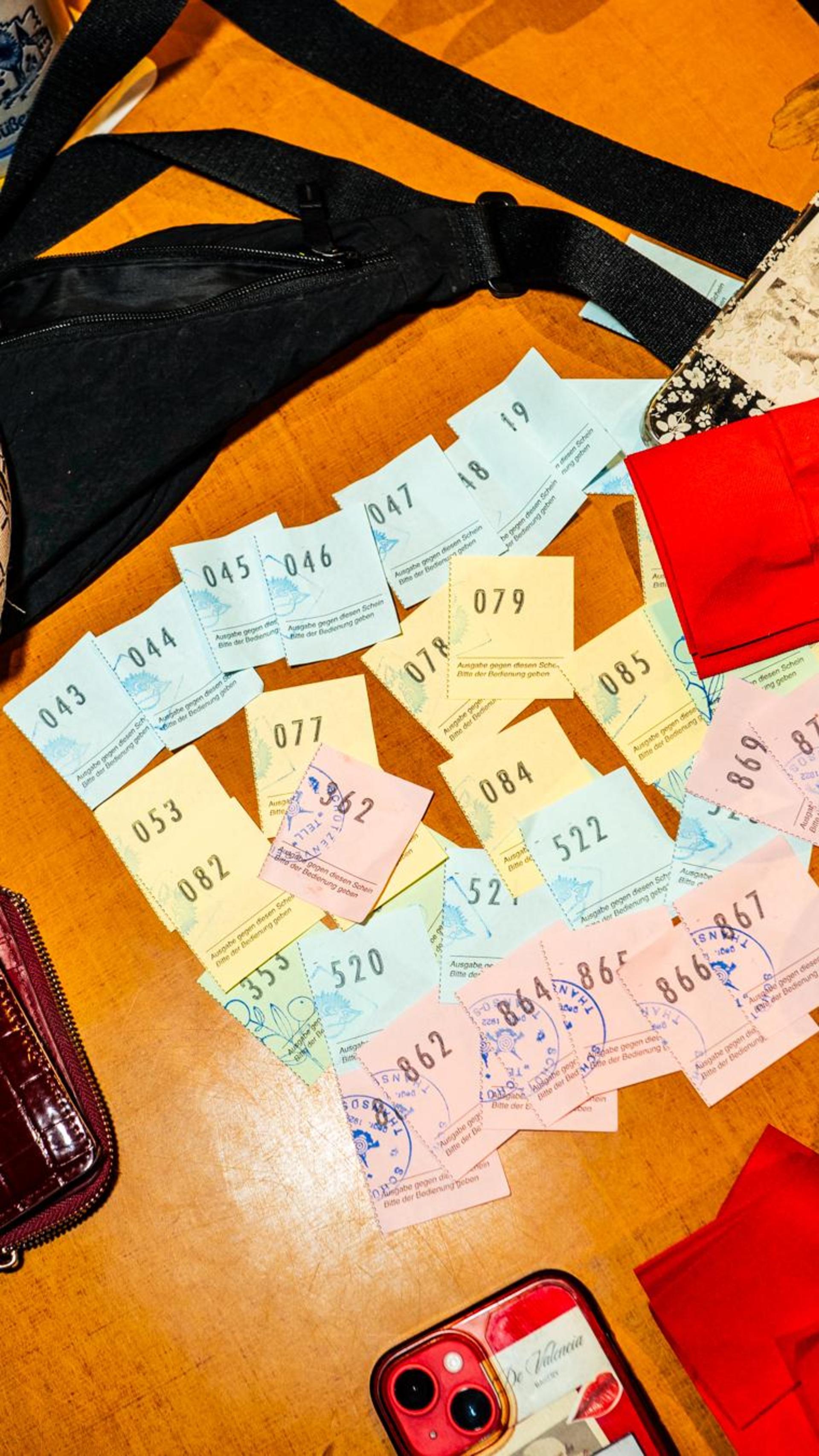 Endspurt bei der Thansüßer Kirwa am Montag.  (Bild: Hannes Stock)