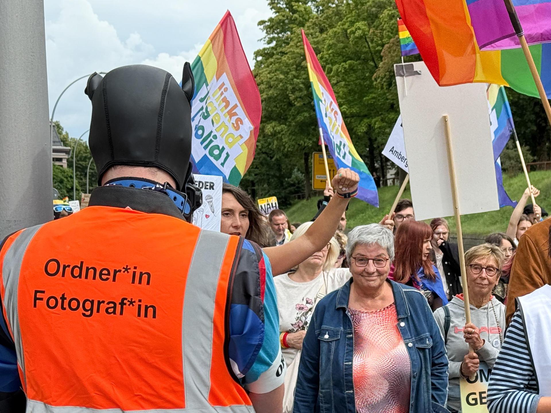 Christopher Street Days (CSD) Amberg 2025. (Bild: Petra Hartl)