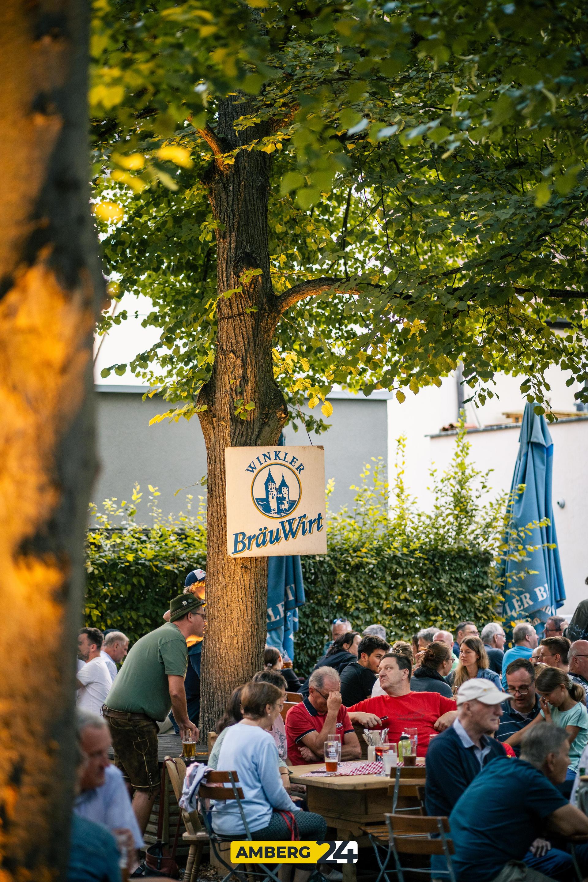 Das sind die Bilder vom Brassfestival im Winkler Biergarten am Donnerstag.  (Bild: Justus Gregor)